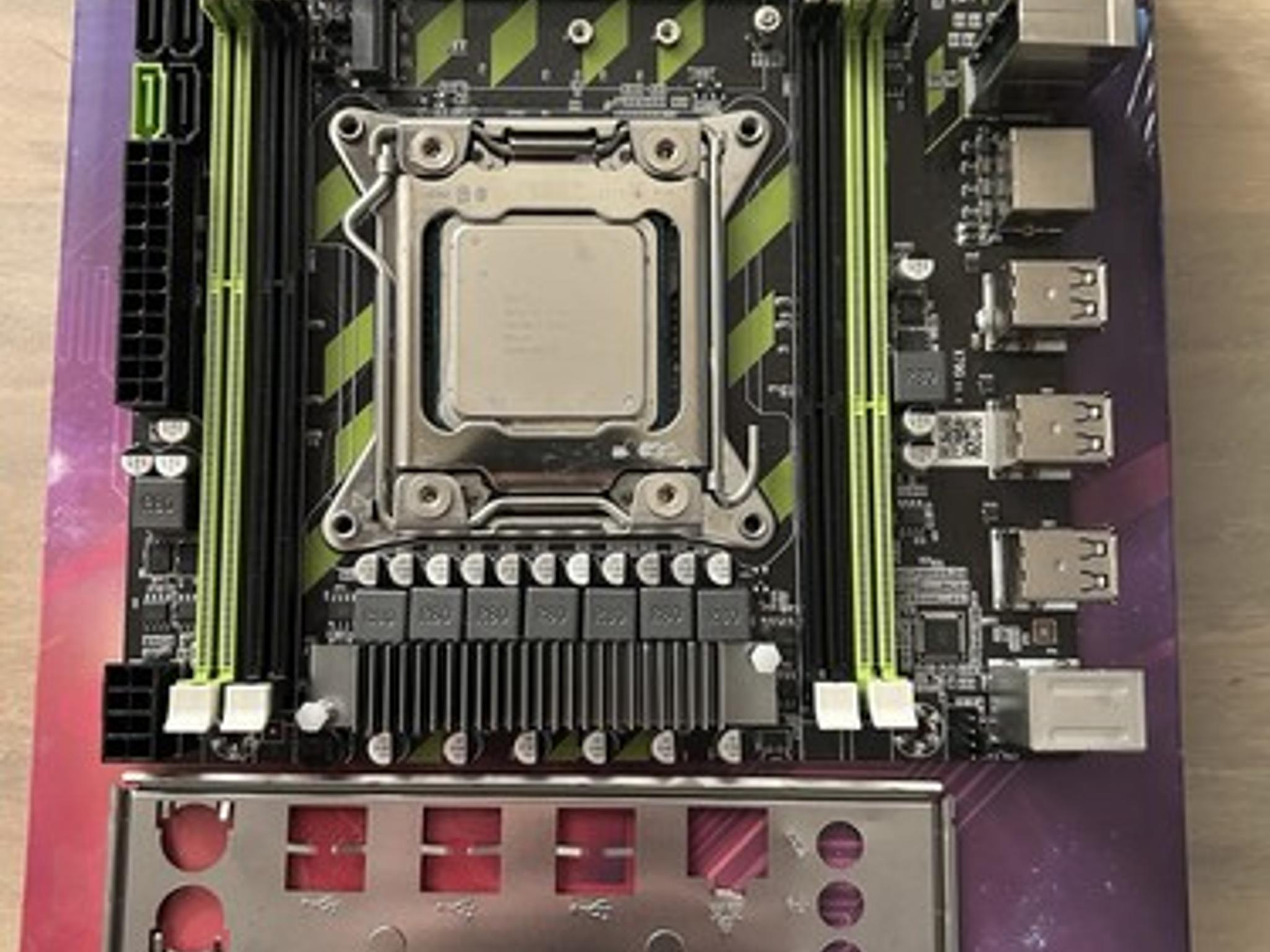 ENVINDA X79 Motherboard LGA 2011-REG DDR3 Memory & ECC w/Xeon 2667v2 CPU Combo