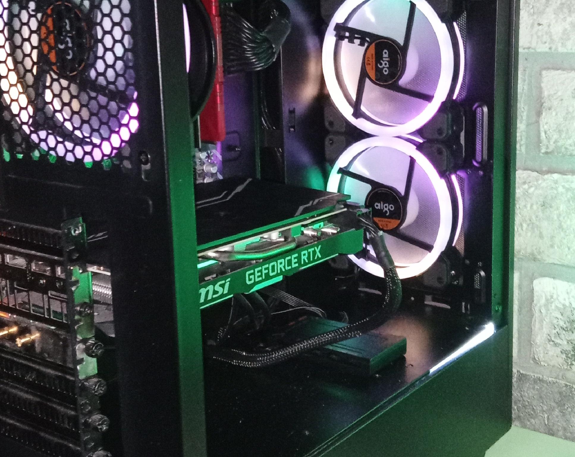 DESKTOP COMPUTER/RYZEN 5/RTX 2060/16GB RAM/512 SSD/600W PSU/WIN 11 PRO/WIFI