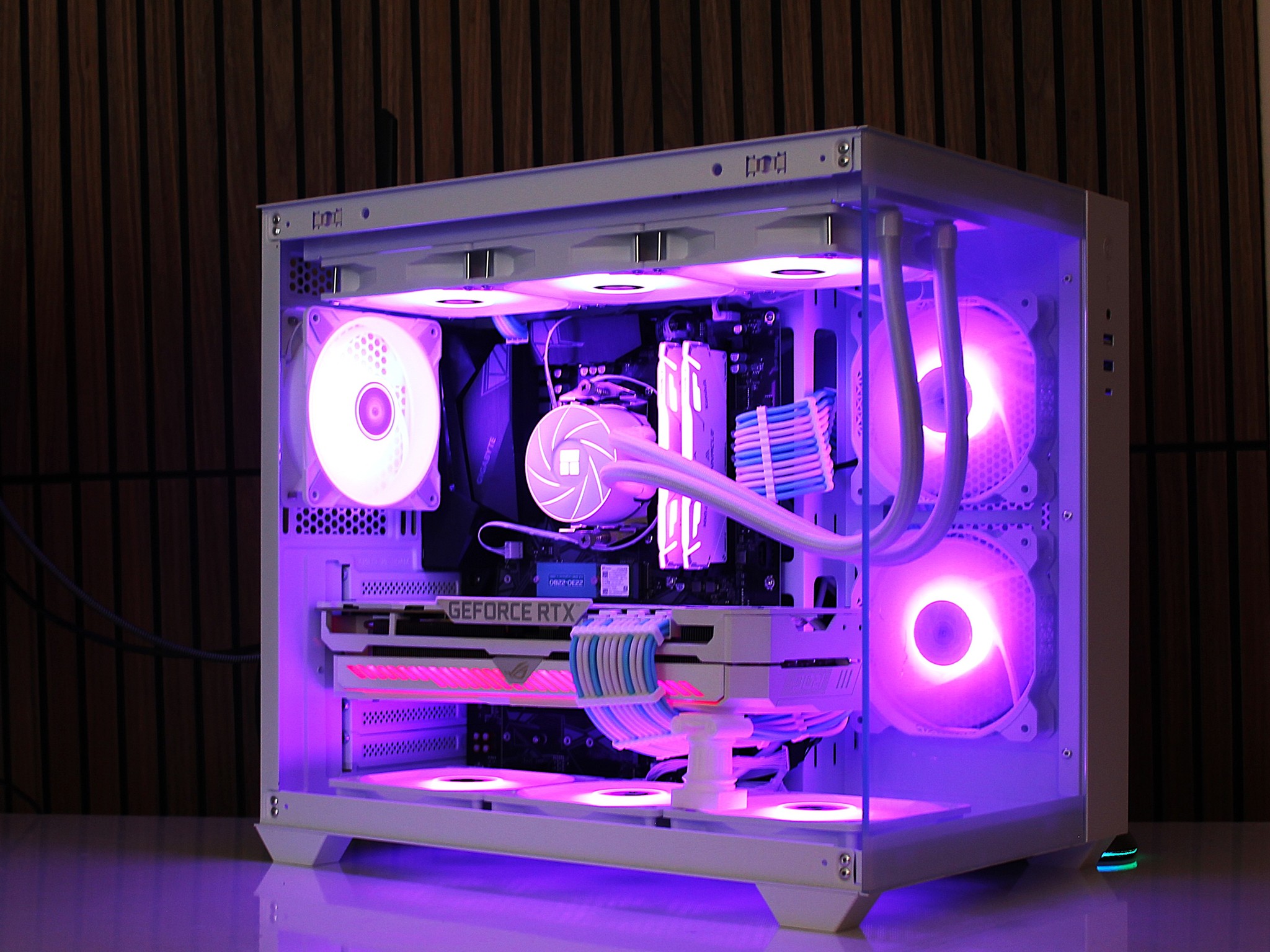 White Build 💻 RTX 3080 Gaming PC 💻| Ryzen 7 5800XT | 1TB nvme |DDR4 | 32GB RAM | B550 | Windows11
