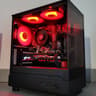 Red/Black Gaming PC! Ryzen 5 | Radeon RX | 16GB | 1TB | Wi-Fi BT | ARGB | 500W 80+ Gold