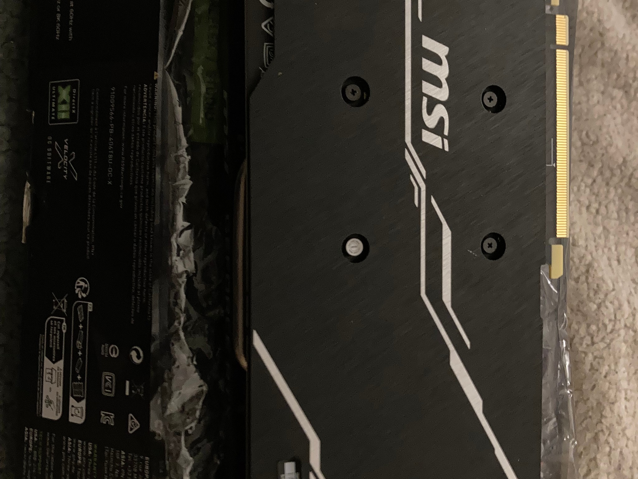 MSI RTX 2060 12GB Ventus GP – Good Condition, Fully Working