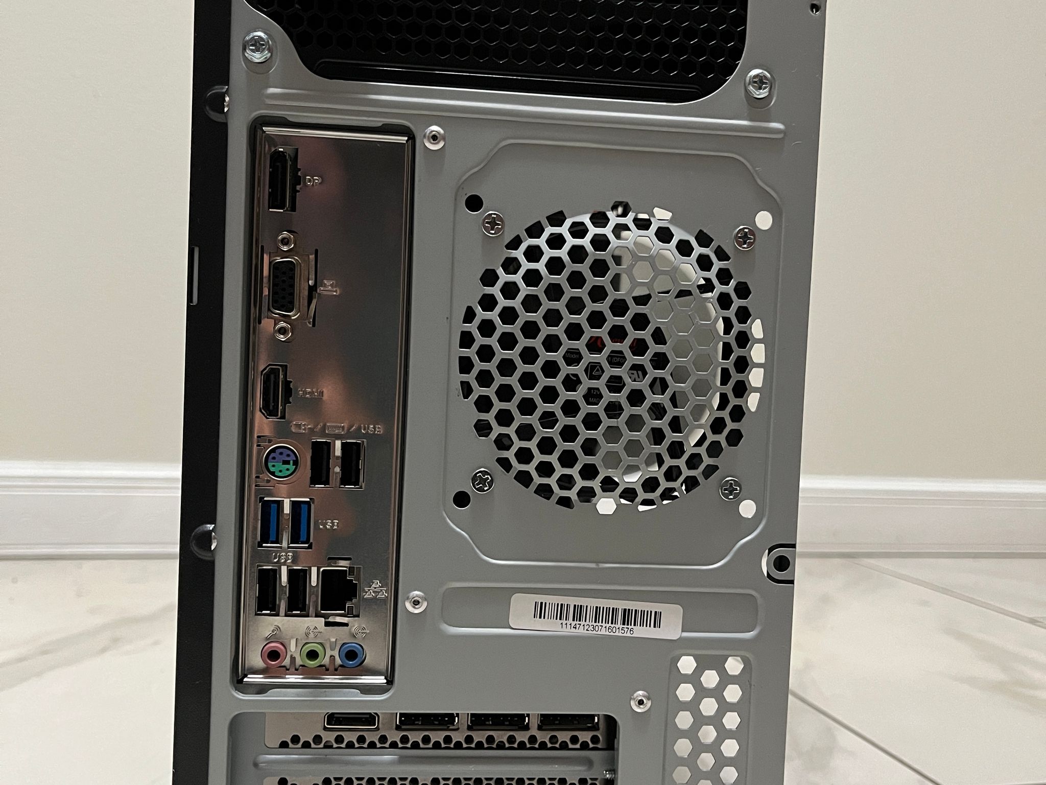 NVIDIA RTX 3060 Ti, Intel i3-12100, 16GB RAM, 512GB SSD - High FPS Sleeper Gaming PC w/ Wi-Fi & BT