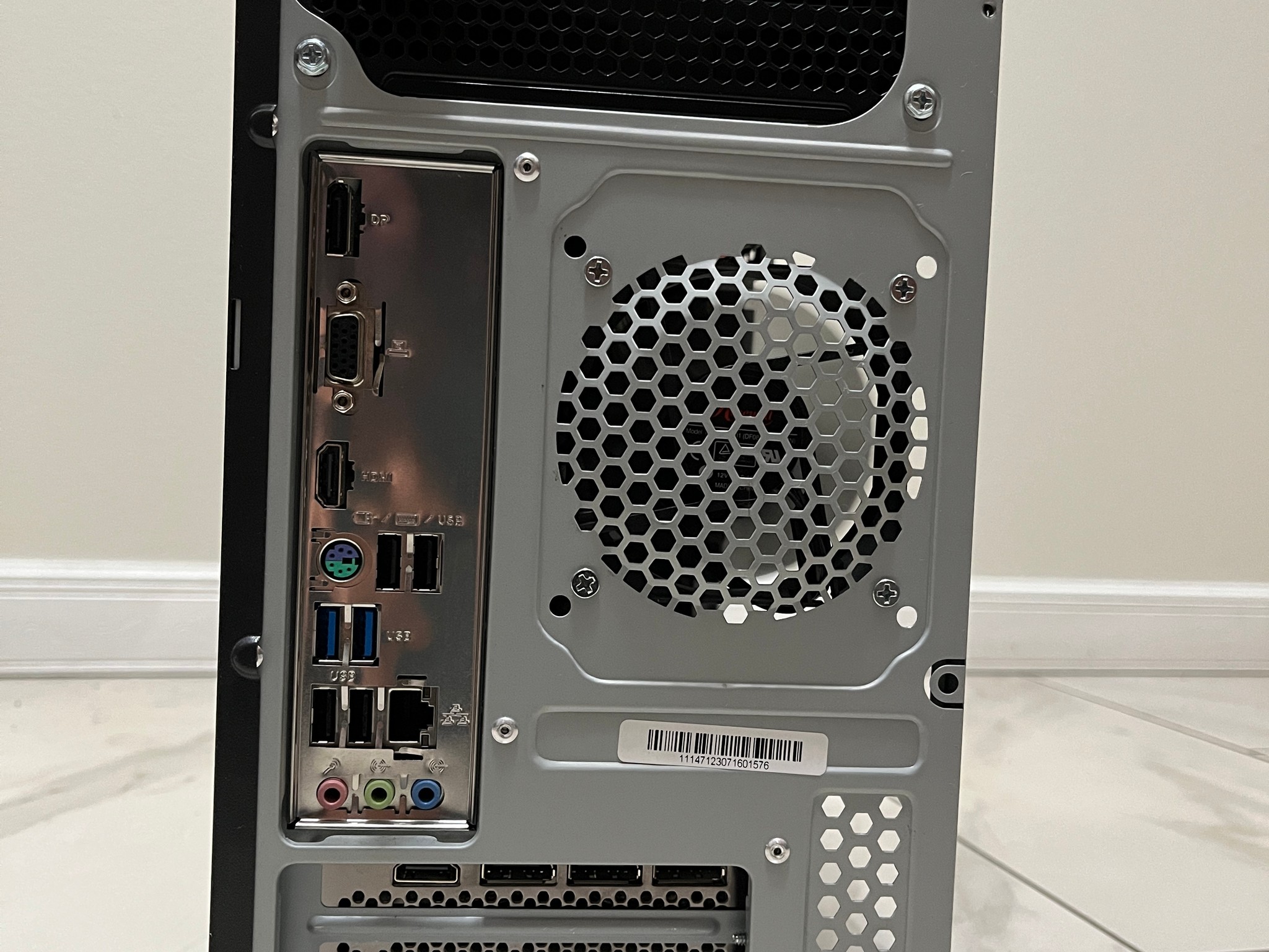 NVIDIA RTX 3060 Ti, Intel i3-12100, 16GB RAM, 512GB SSD - High FPS Office Gaming PC w/ Wi-Fi & BT