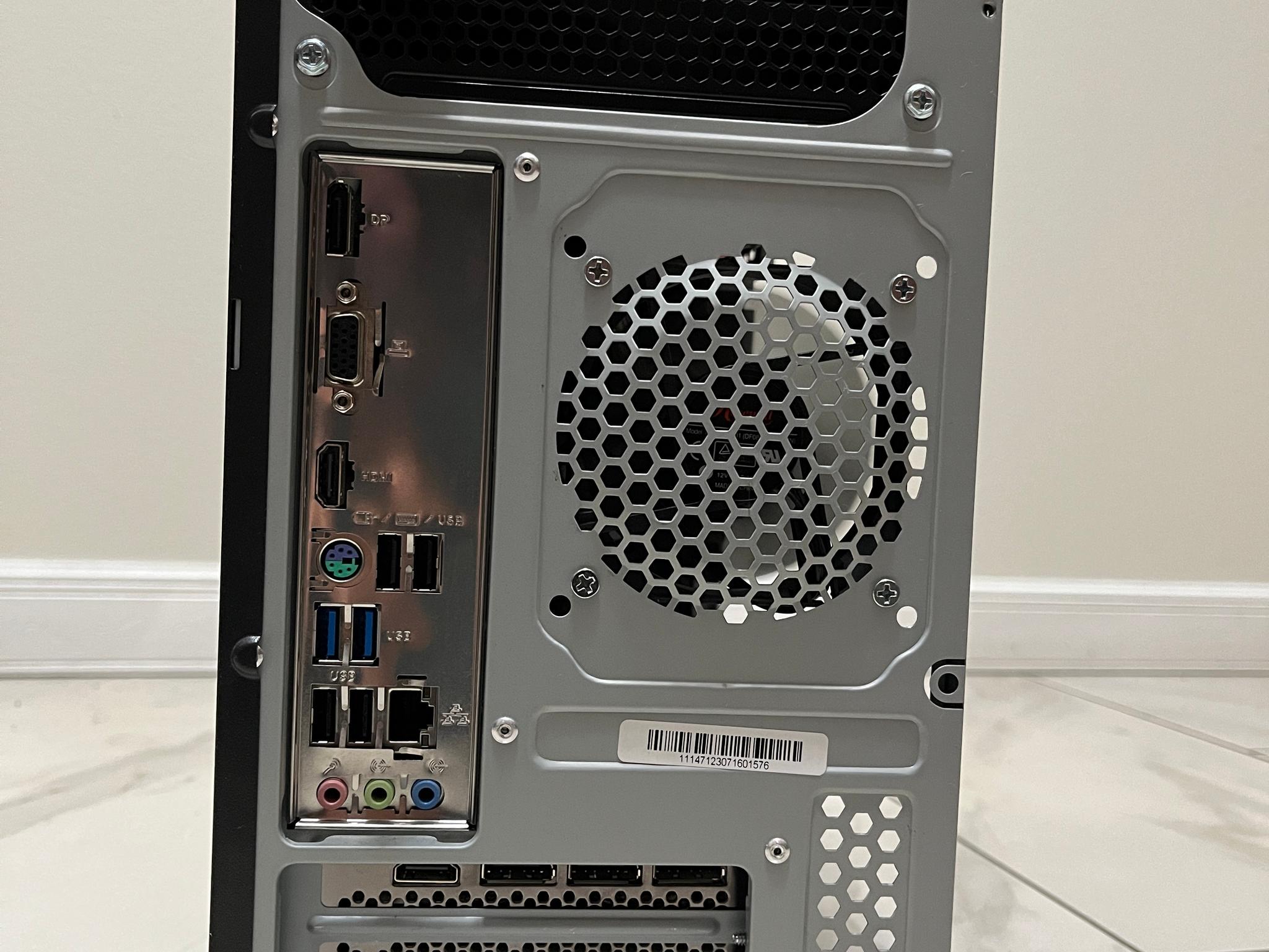 NVIDIA RTX 3060 Ti, Intel i3-12100, 16GB RAM, 512GB SSD - High FPS Sleeper Gaming PC w/ Wi-Fi & BT