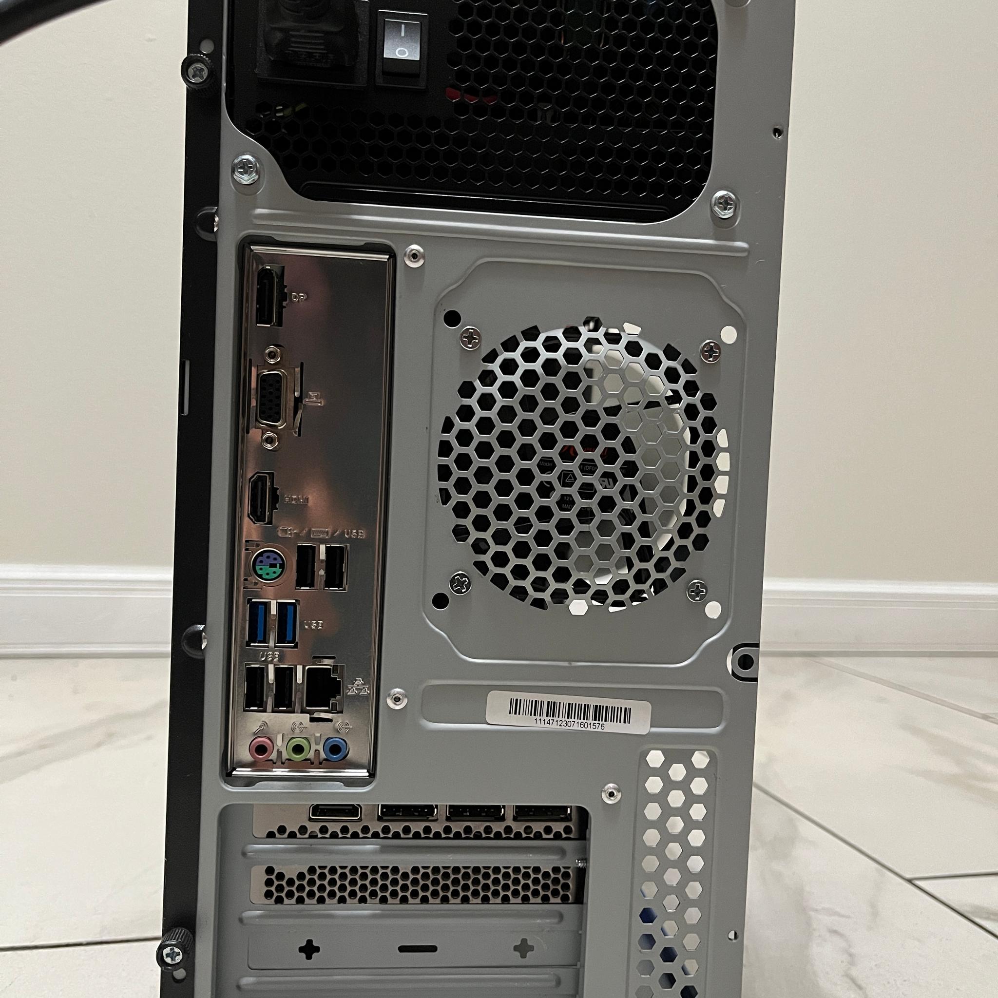 NVIDIA RTX 3060 Ti, Intel i3-12100, 16GB RAM, 512GB SSD - High FPS Office Gaming PC w/ Wi-Fi & BT