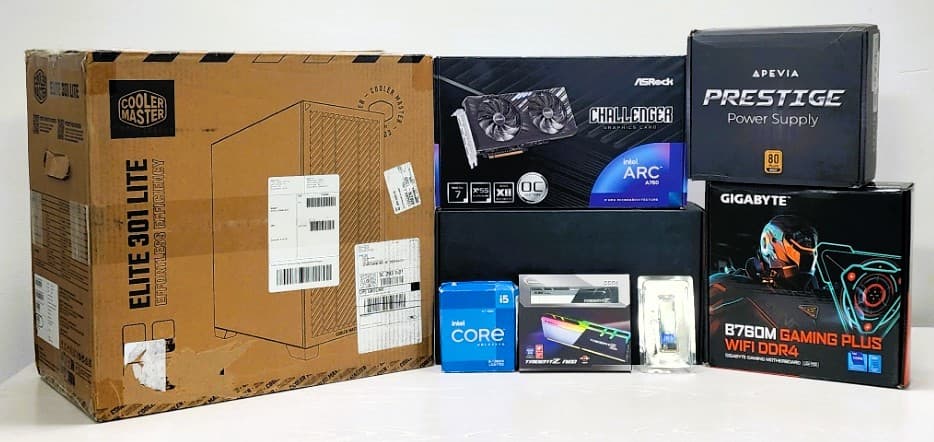 ALL New All Intel Gaming PC - 12600K - A750 - 32GB - 1TB - Read Description!