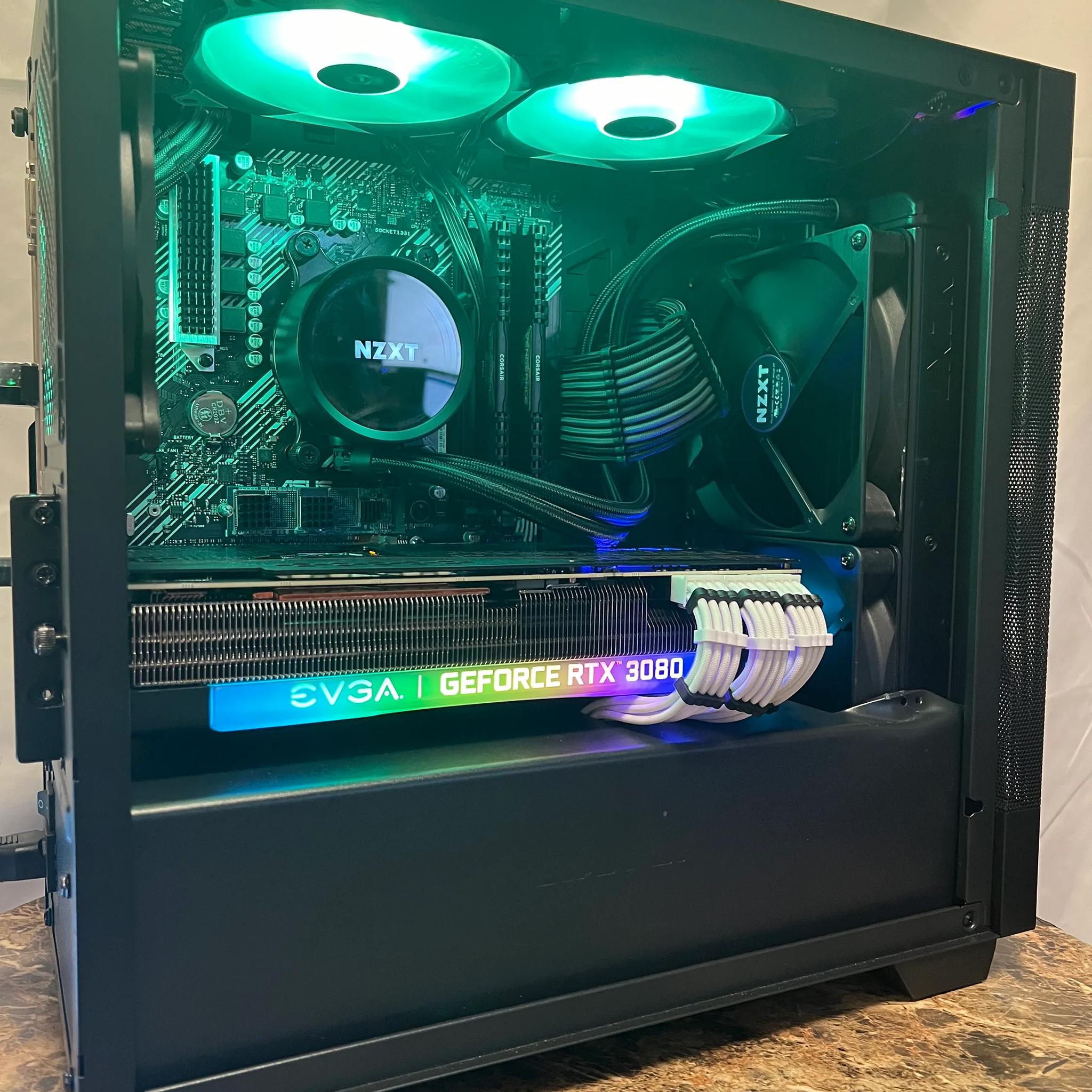 💨🐎Huracan🐎💨 | Overkill PC | RTX 3080 | RYZEN 7 5800X3D | EVGA FTW ULTRA | Liquid Cooled CPU