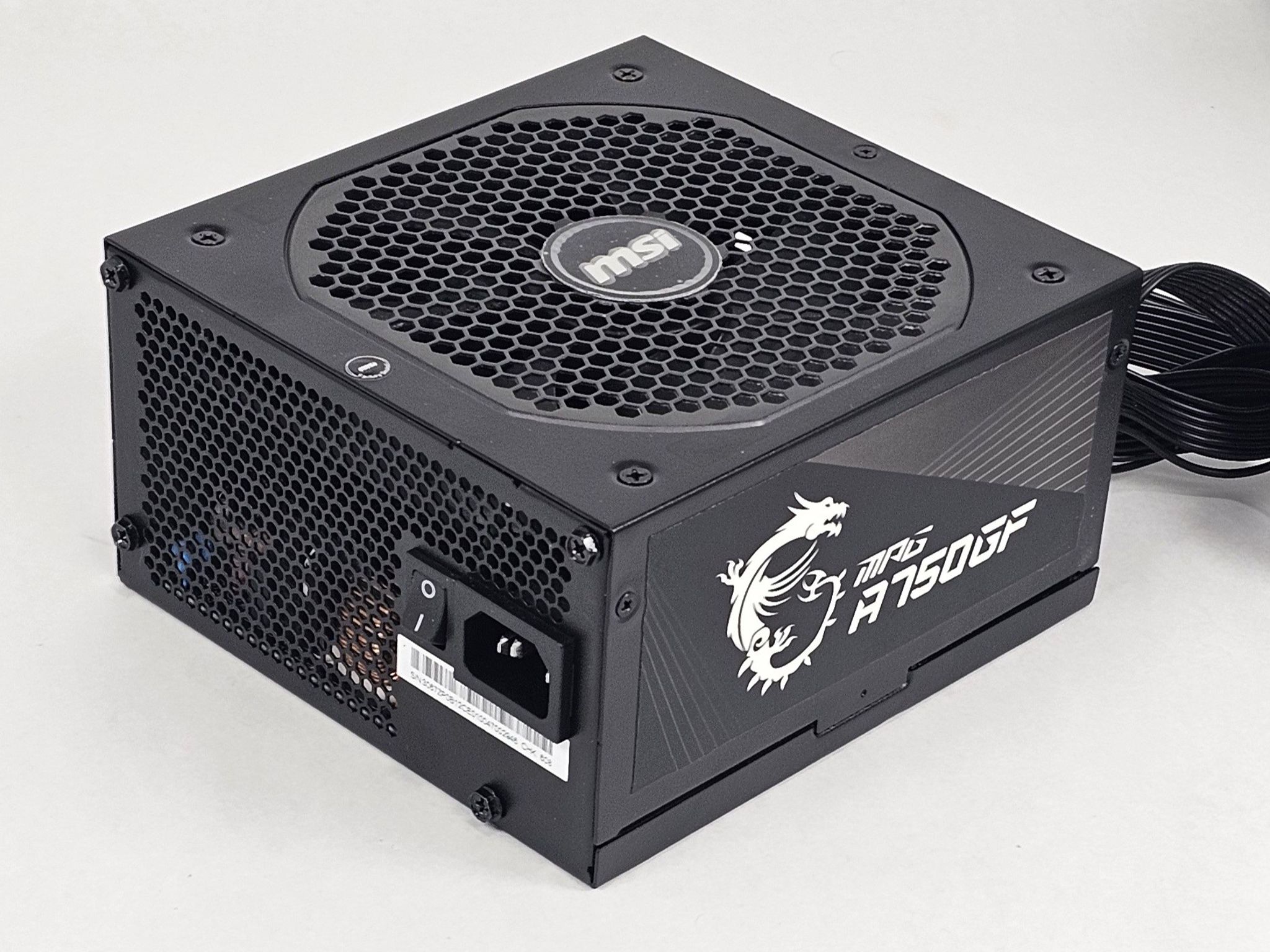 750 Watt PSU MSI MPG A750GF Power Supply
