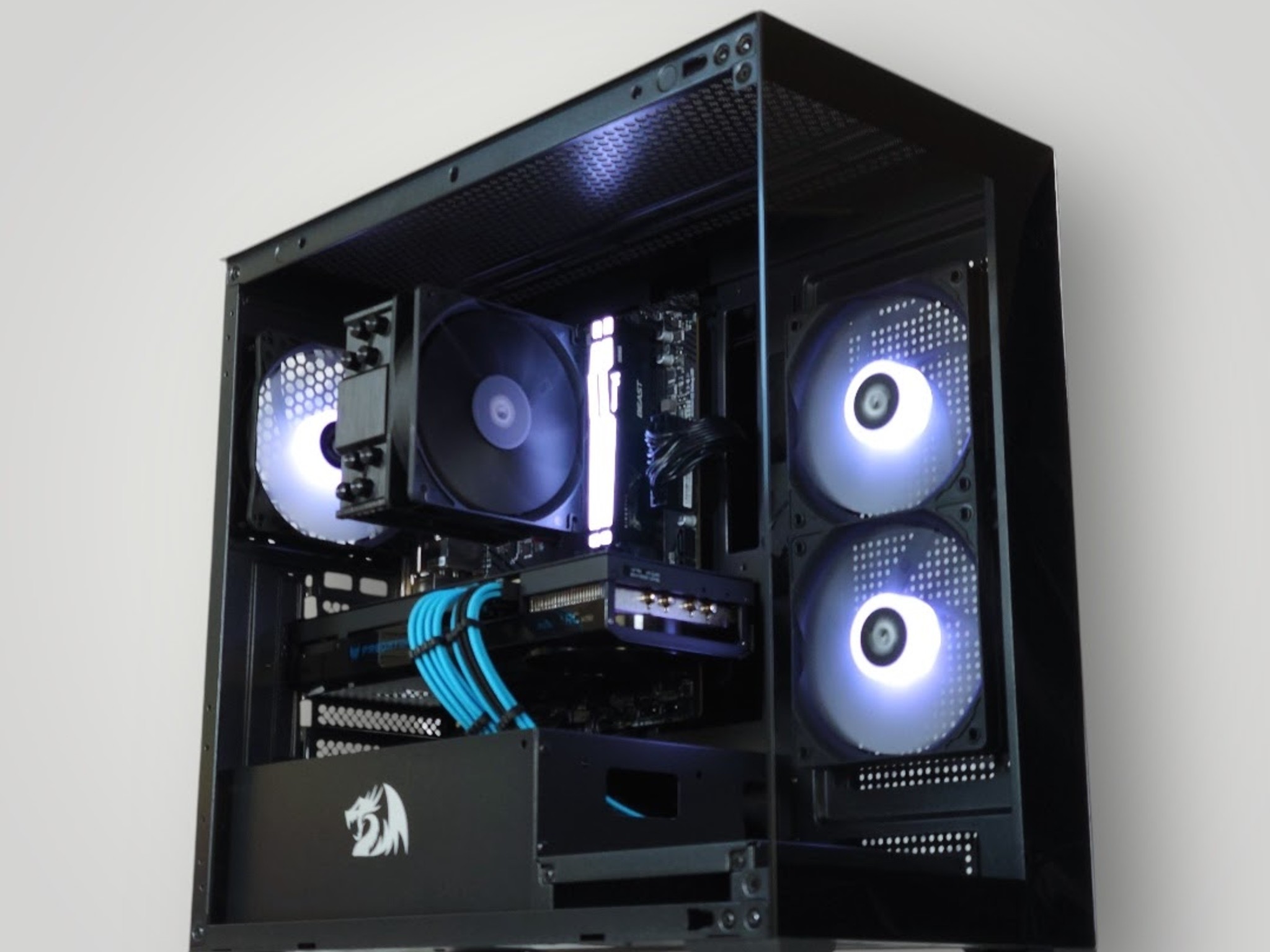 🖤🩵  Predator BiFrost Intel Arc A750 Gaming PC◼️ AMD Ryzen 5 3600 6 core◼️ 16GB DDR4◼️ 1TB NVME SSD