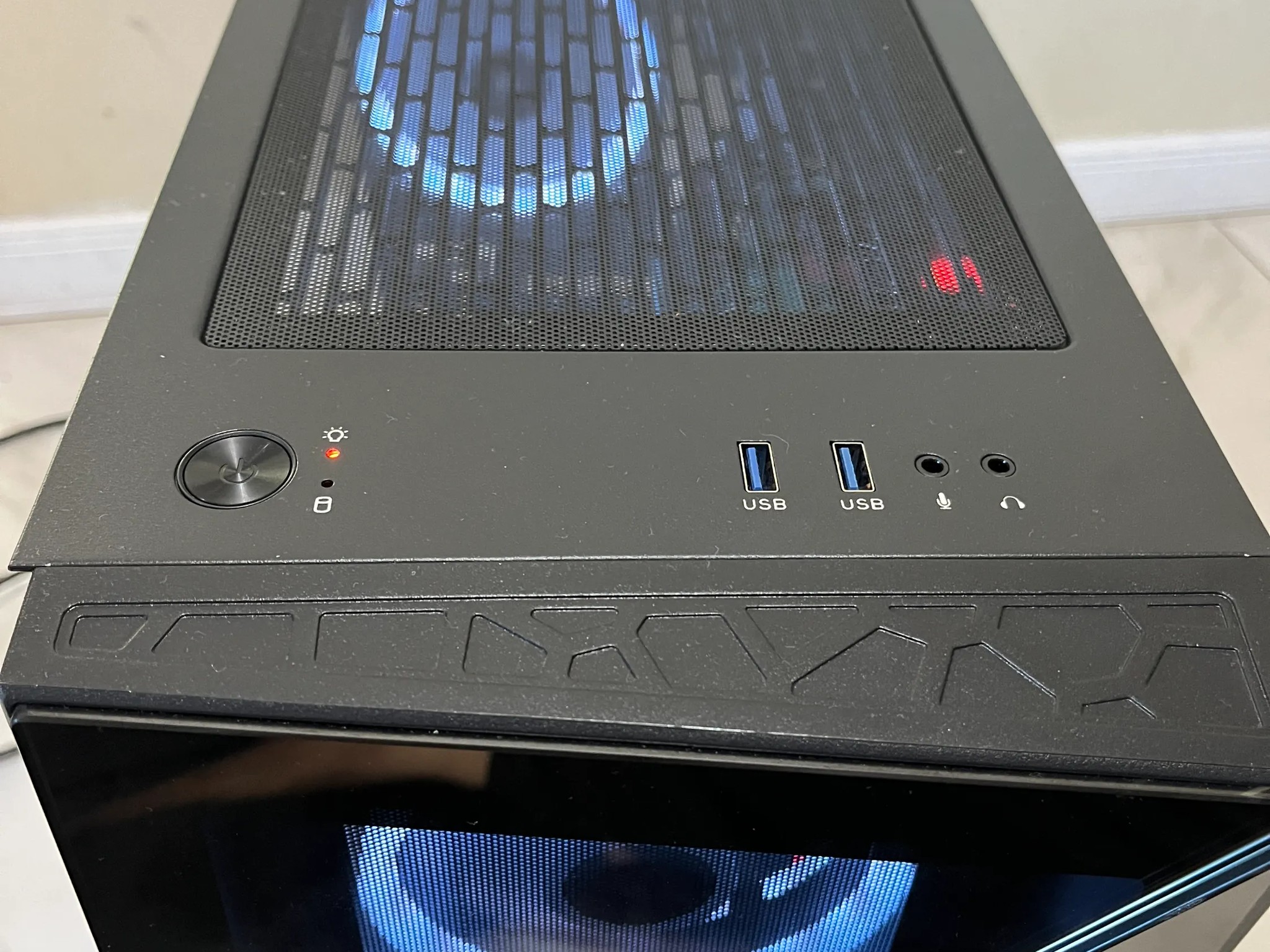 🟠🔥NVIDIA GTX 1080, Intel i5-9500T,16GB RAM, 1.2 TB Storage, High Performance Gaming PC w/ RGB Remote