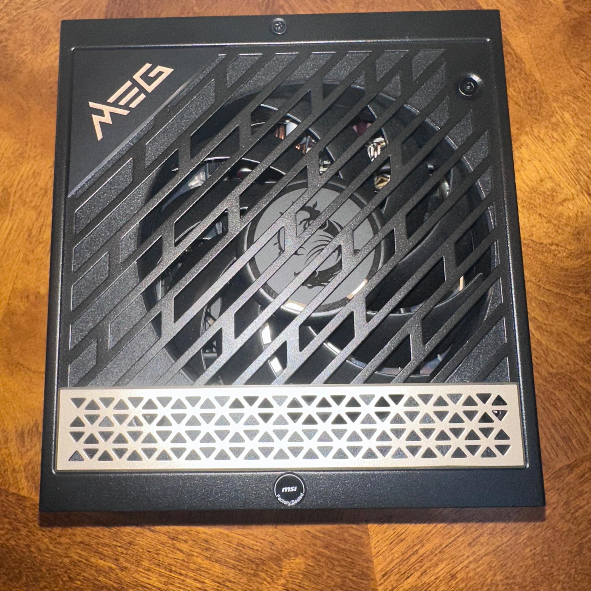 On Sale!🔥 Used MSI MEG Ai1300 1300W PCIE5 ATX 3.0 80 Plus Platinum PC Power Supply