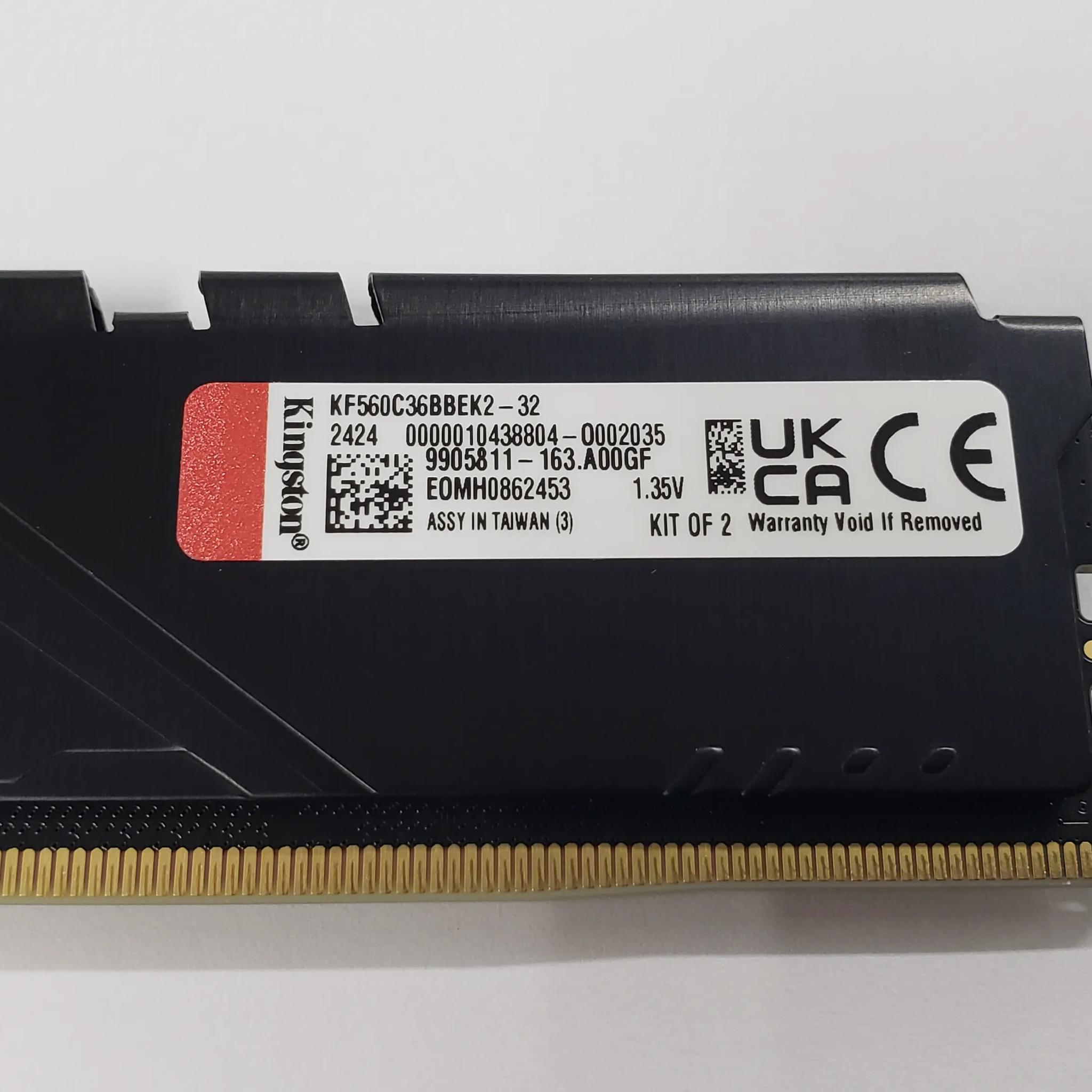 Kingston Fury 16GB DDR5 6000 MT/s CL36