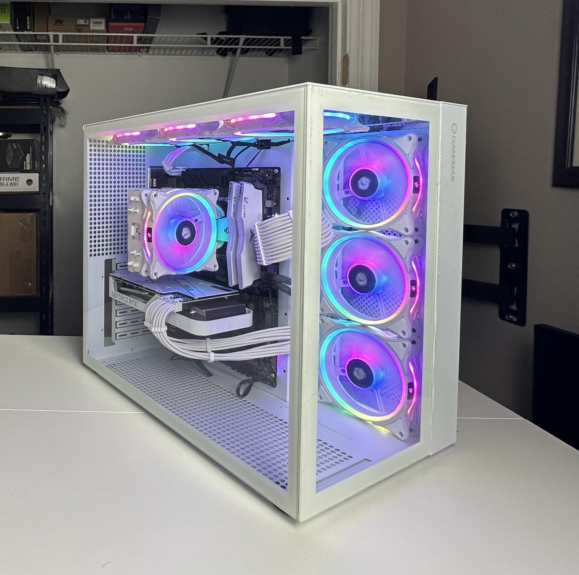White Gaming PC (5600x3D + 3060 Ti GDDR6X)