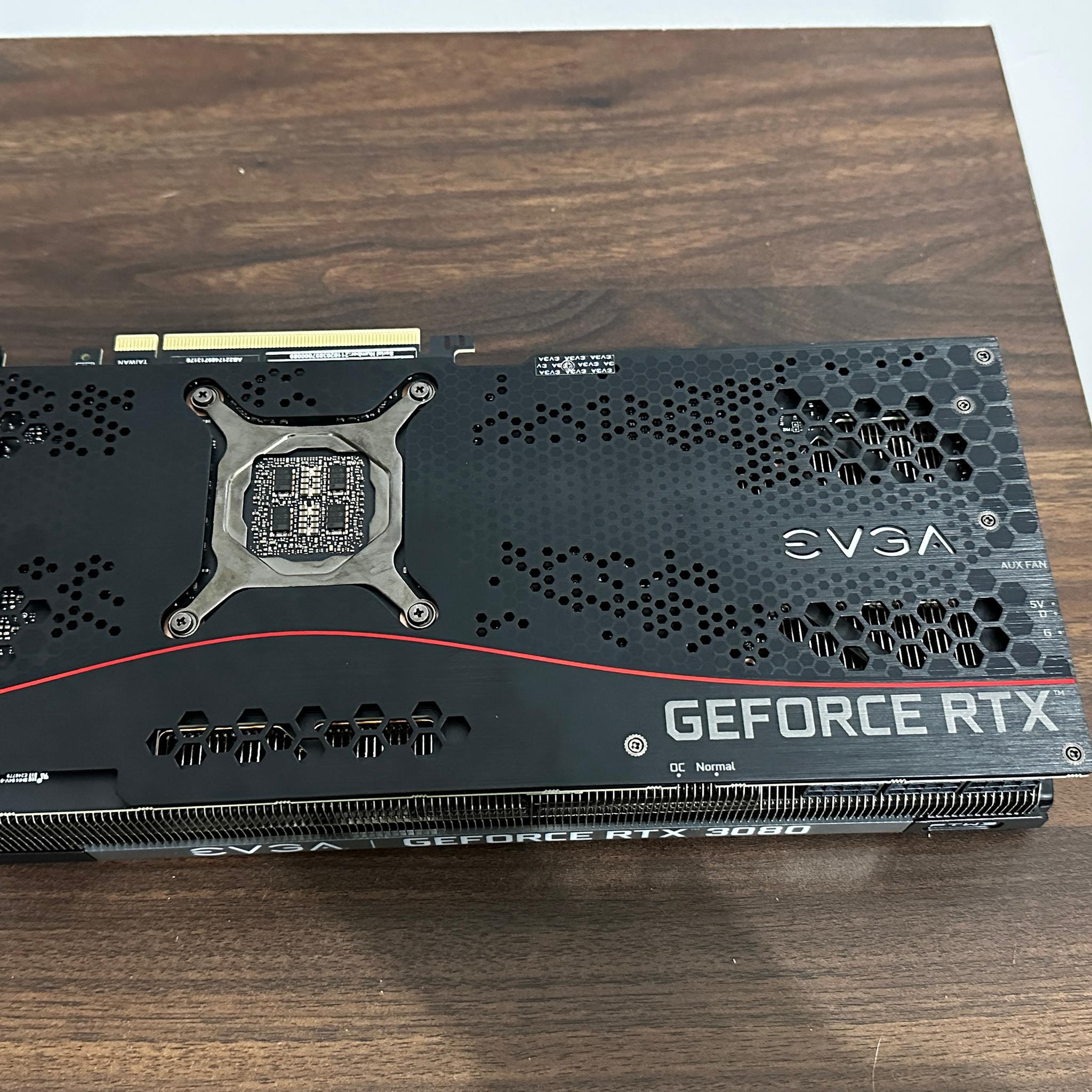 EVGA GeForce RTX 3080 FTW3 Ultra Gaming, 10G-P5-3897-KL, 10GB GDDR6 *READ*