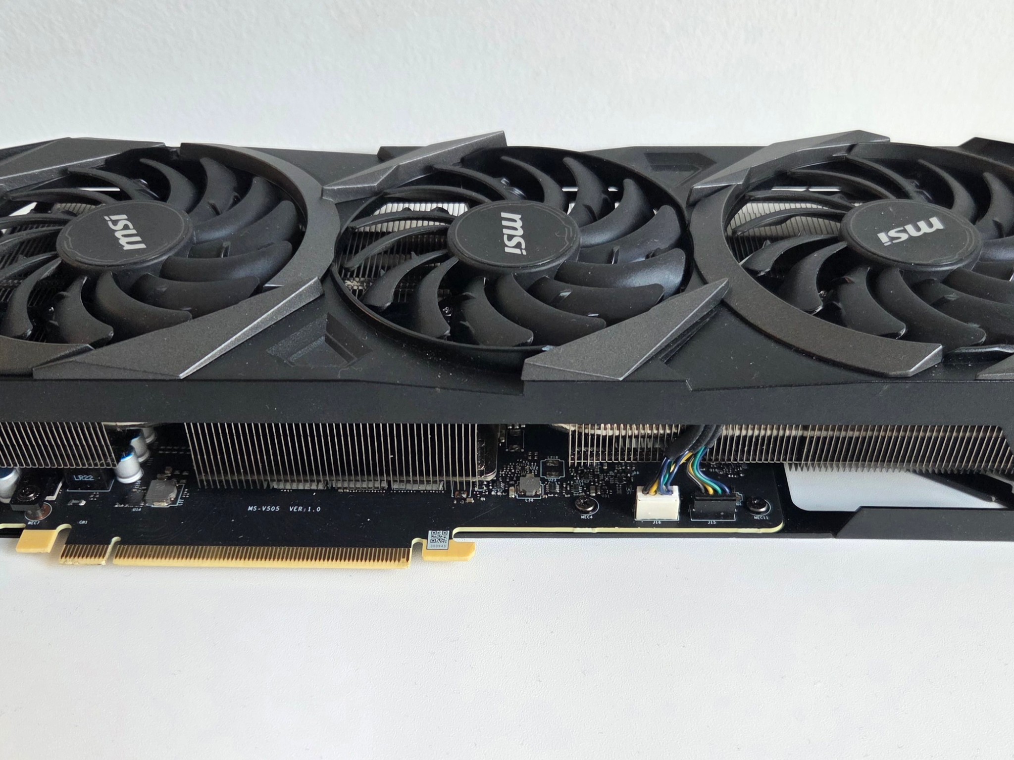 MSI GeForce RTX 3070 Ti VENTUS 3x 8G OC - 8GB GDDR6X, 1800 MHz