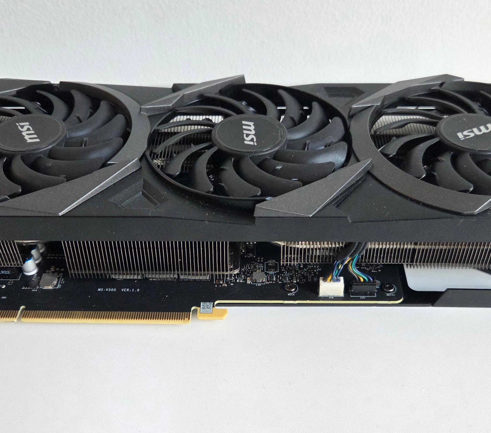 MSI GeForce RTX 3070 Ti VENTUS 3x 8G OC - 8GB GDDR6X, 1800 MHz