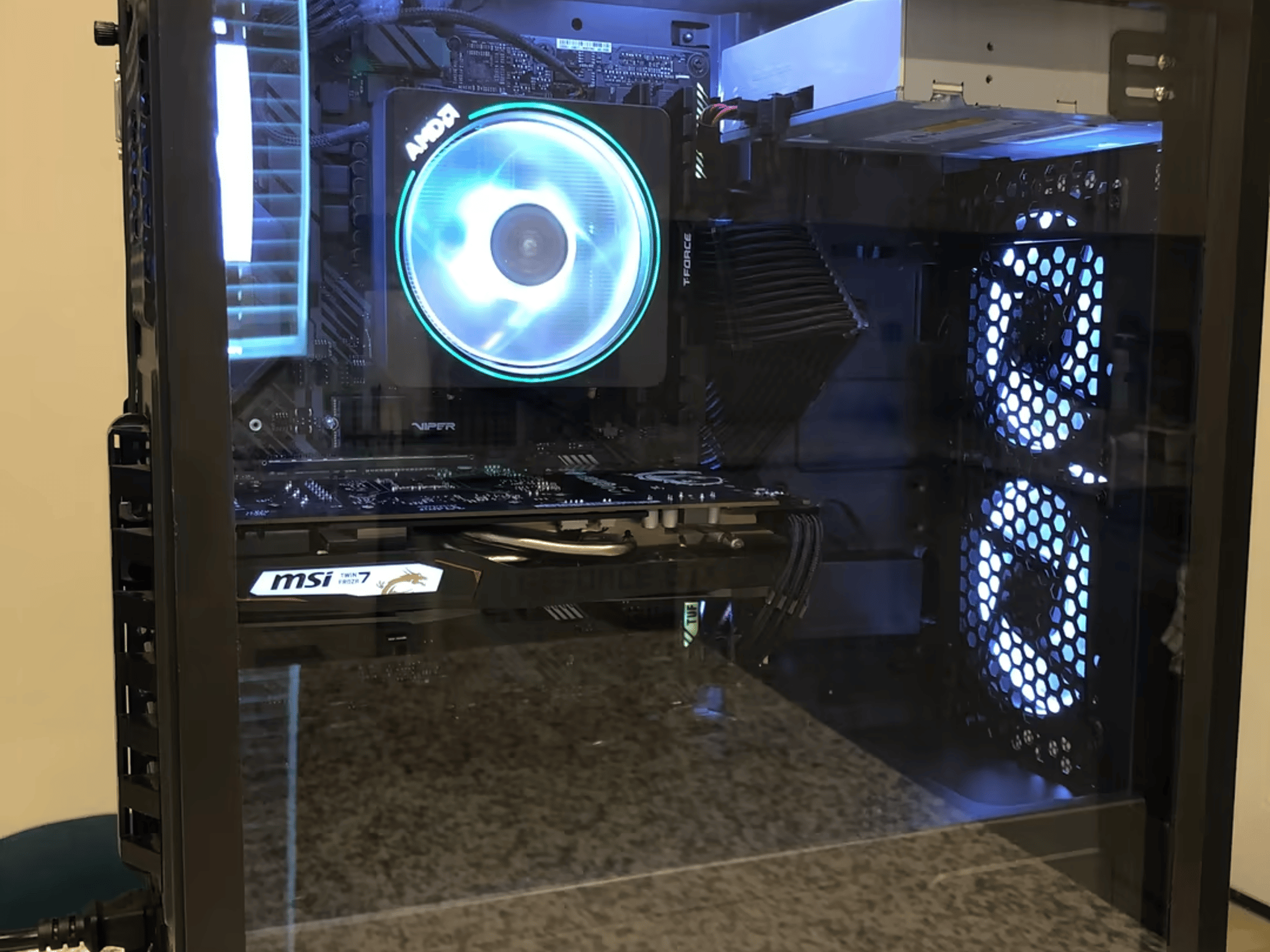 GTX 1650 Super/ Ryzen 5 2600x/ TUF B450 plus Custom PC