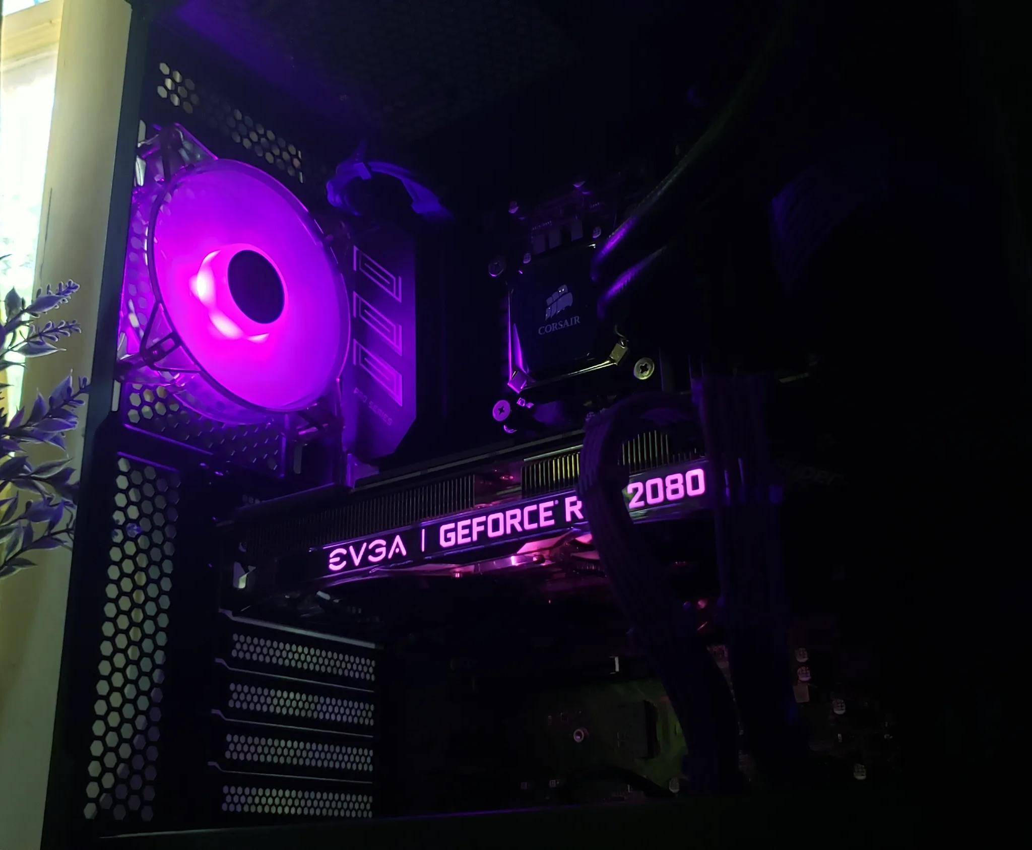 RTX 2080 SUPER & i7-9700 | 🟣 "Cosmos" ⚫ | Midrange Gaming PC | 1080p/1440p | ARGB