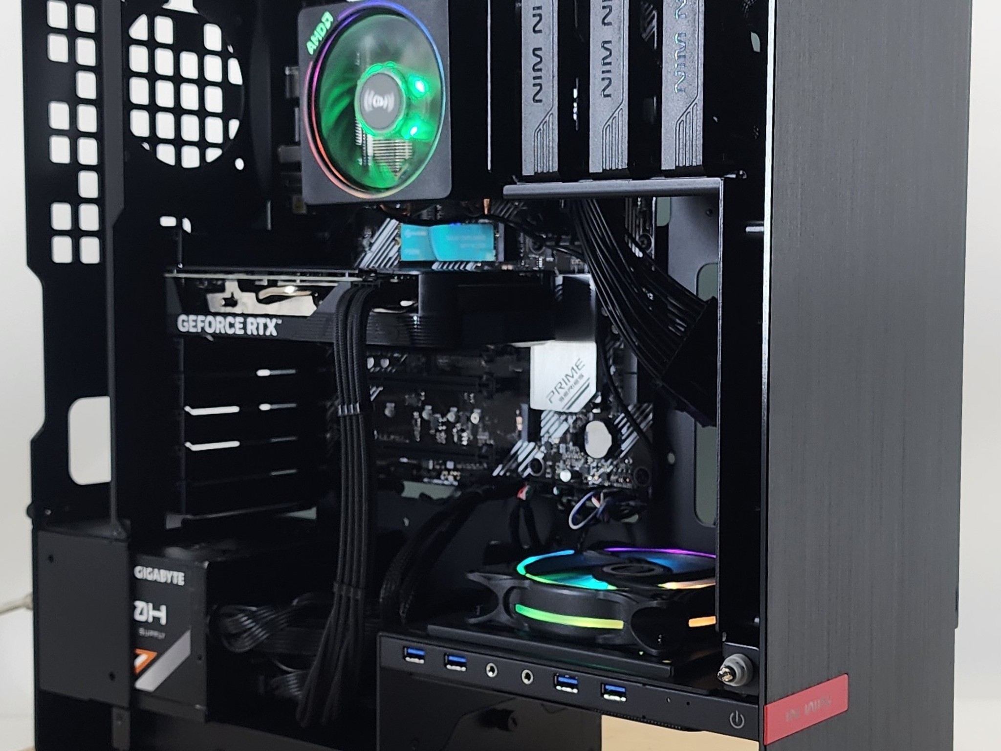 Gaming PC Ryzen 7 5800XT 16GB RAM 1TB SSD RTX 4060 8GB Windows 11 Computer