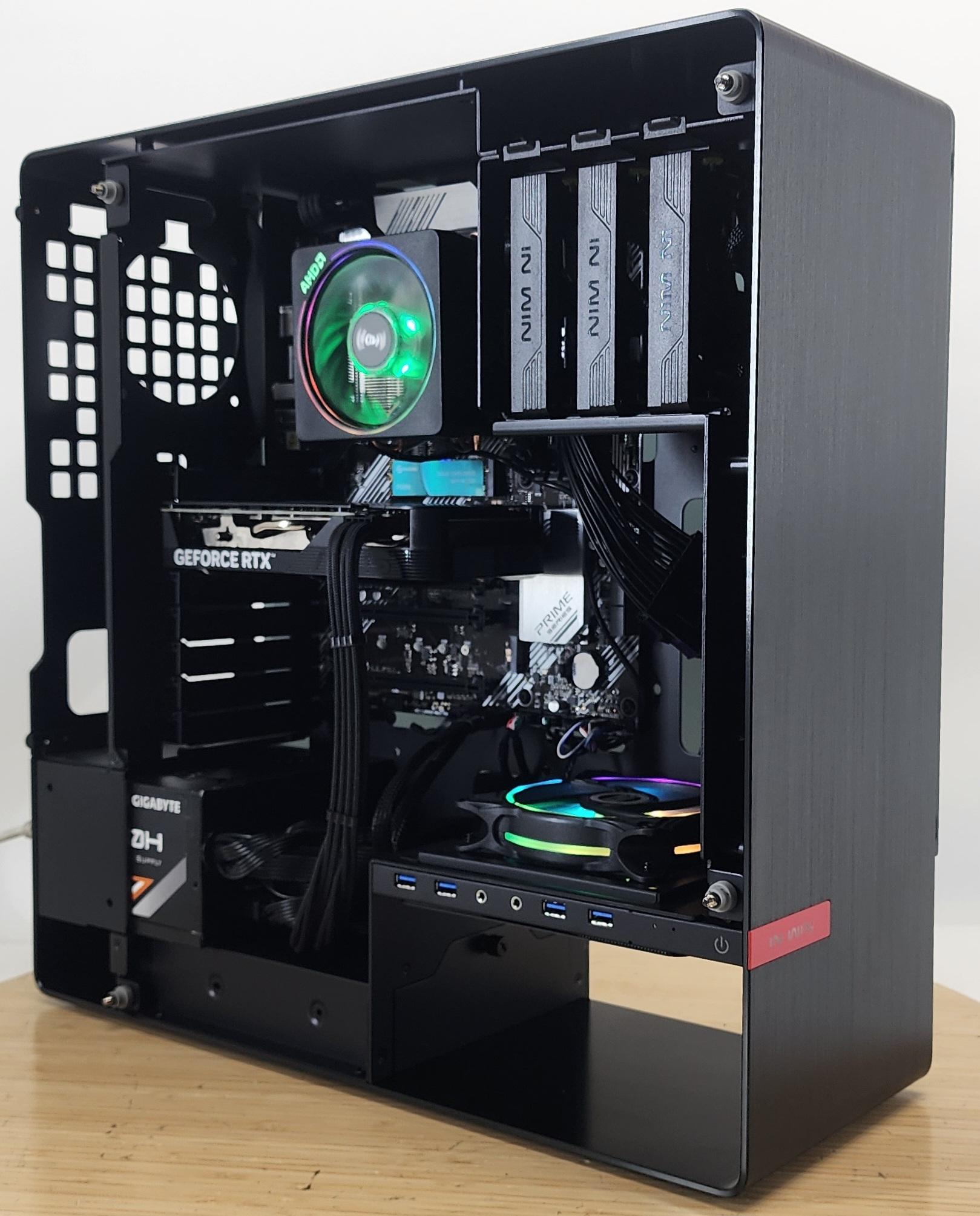Gaming PC Ryzen 7 5800XT 16GB RAM 1TB SSD RTX 4060 8GB Windows 11 Computer