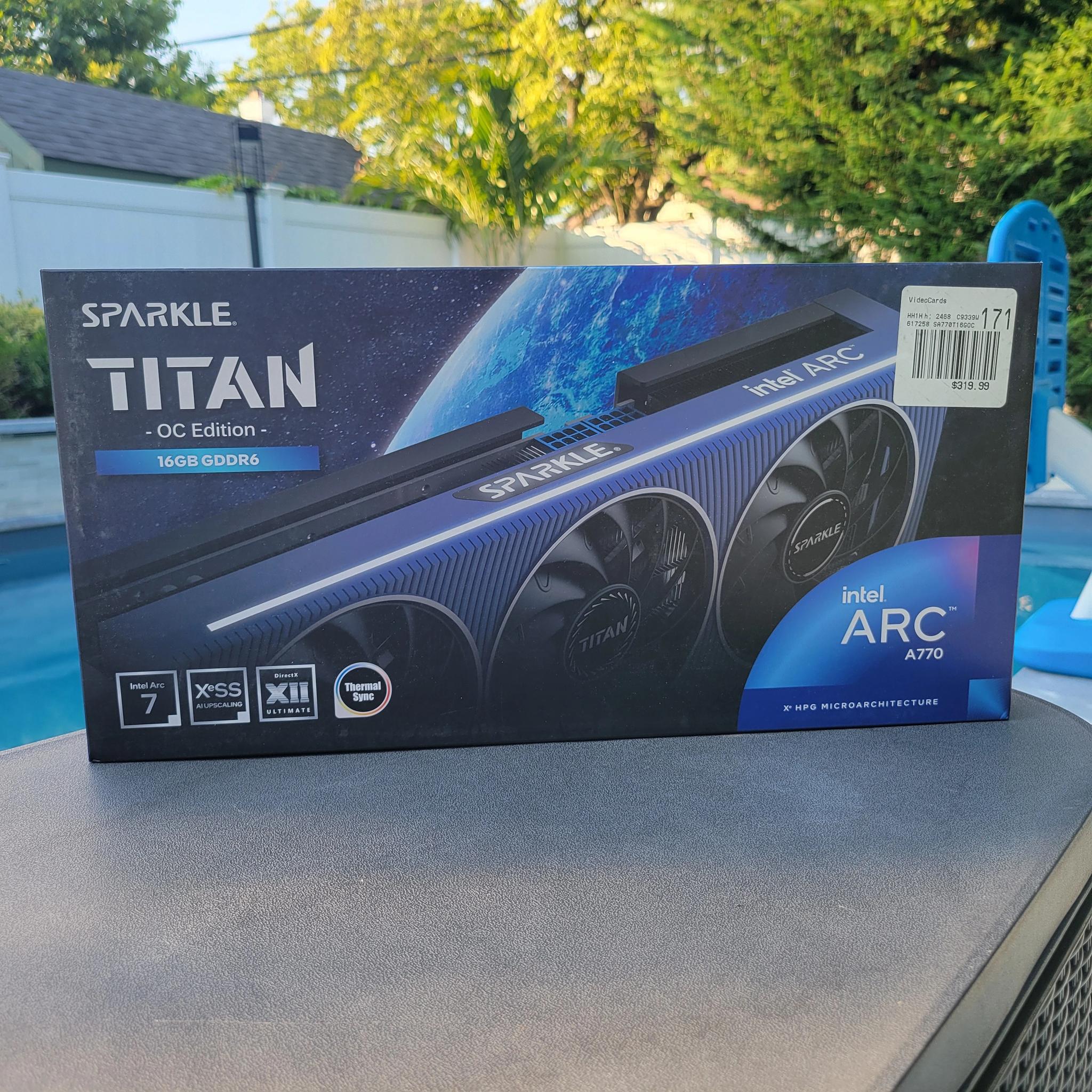 Intel Arc A770 16GB (Sparkle TITAN) - Brand New