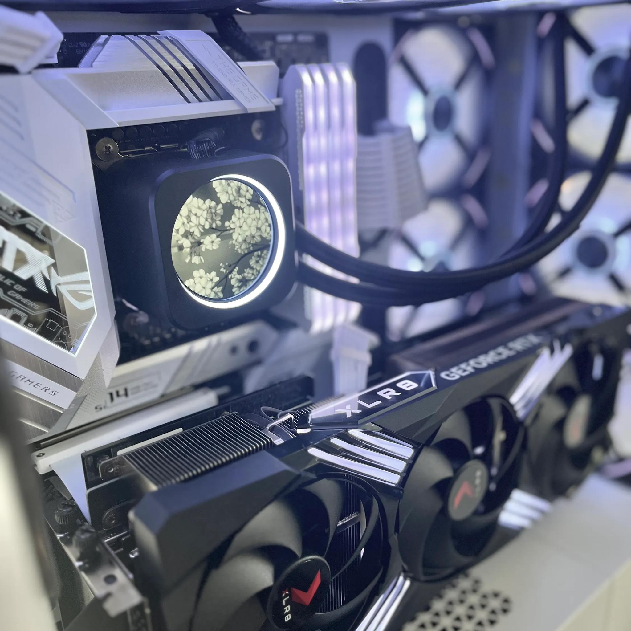 💎Crystal - 12900k 4070ti 64Gb 2TB Custom Gaming PC