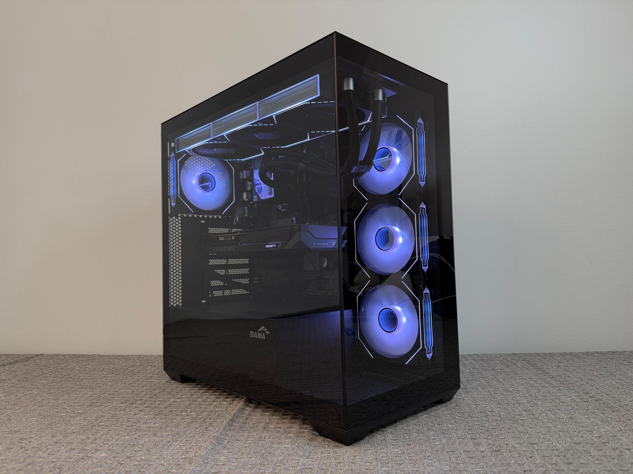 RTX 5060 8GB OC • RYZEN 5 5600 • B550 WIFI • 16GB DDR4 • 512GB SSD • 360MM AIO NEW CUSTOM GAMING PC
