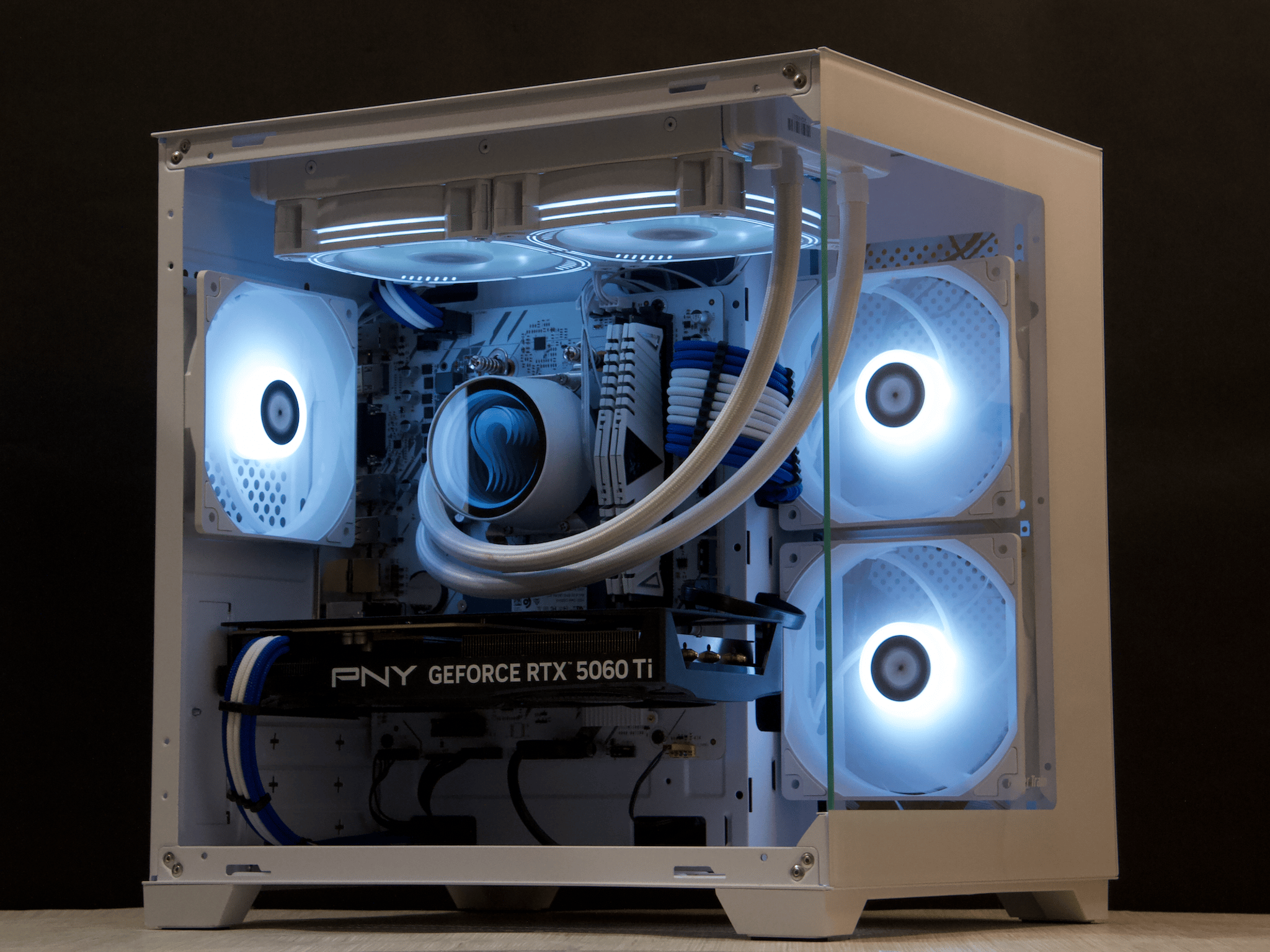 RTX 5060 Ti, Ryzen 7 3700X, 16GB DDR4, 2.5TB Storage, WiFi - Custom Gaming PC