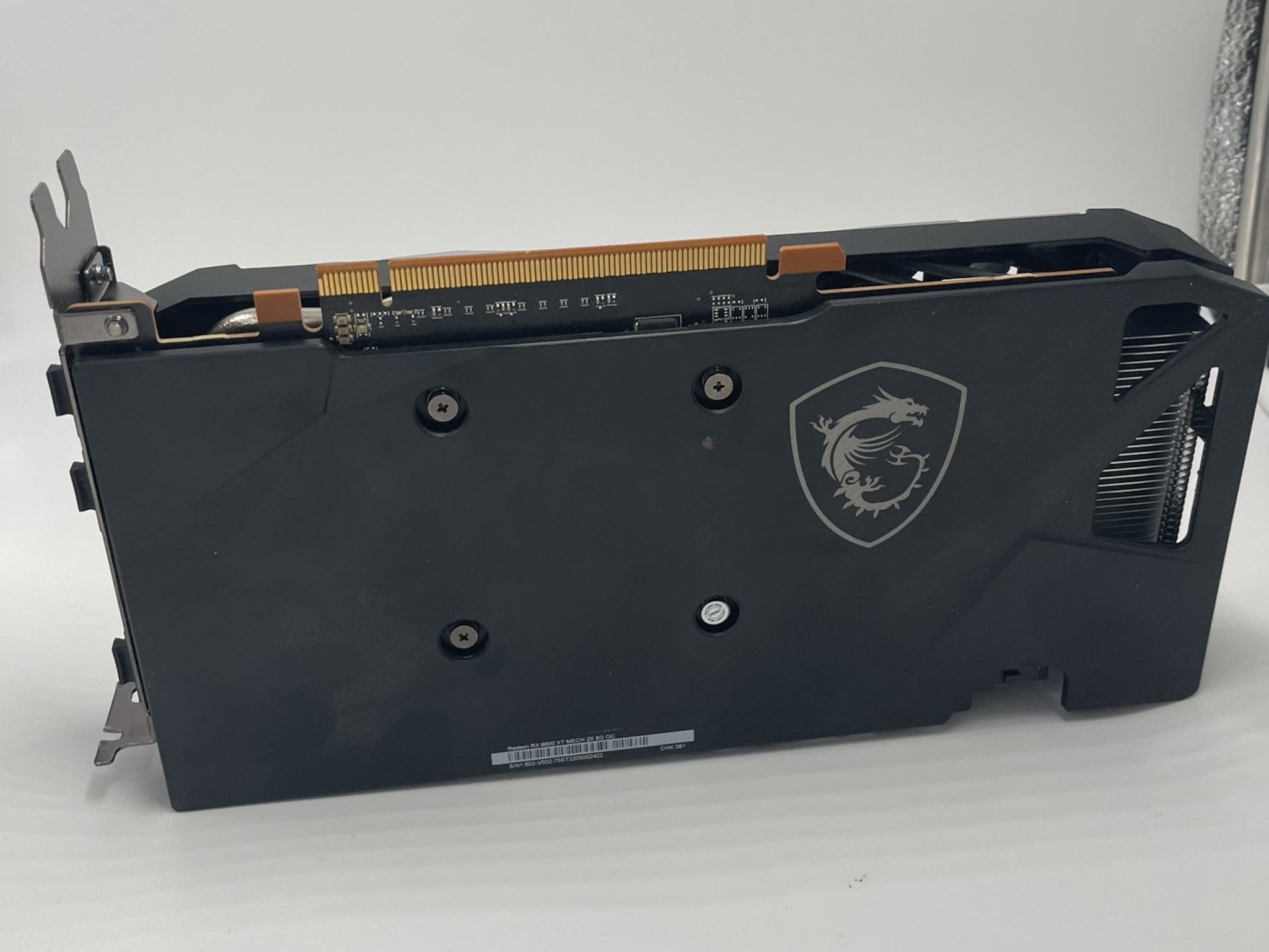 MSI Mech Radeon RX 6600 XT 8GB GDDR6 PCI Express 4.0 ATX Video Card RX 6600 XT MECH 2X 8G OCV1