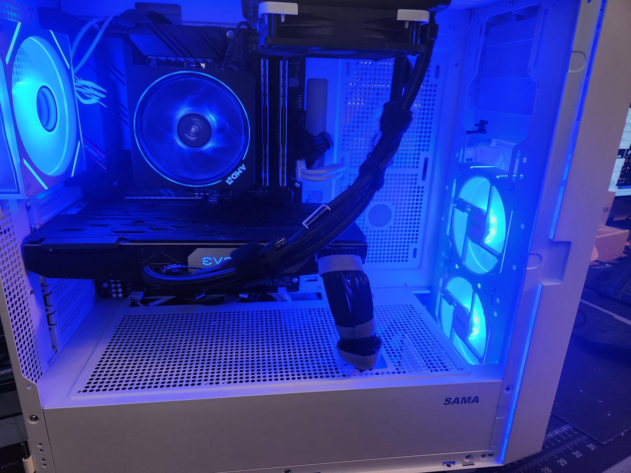 Asuka 02: BLUE THUNDER! Custom RTX GAMING and STREAMING PC!!!