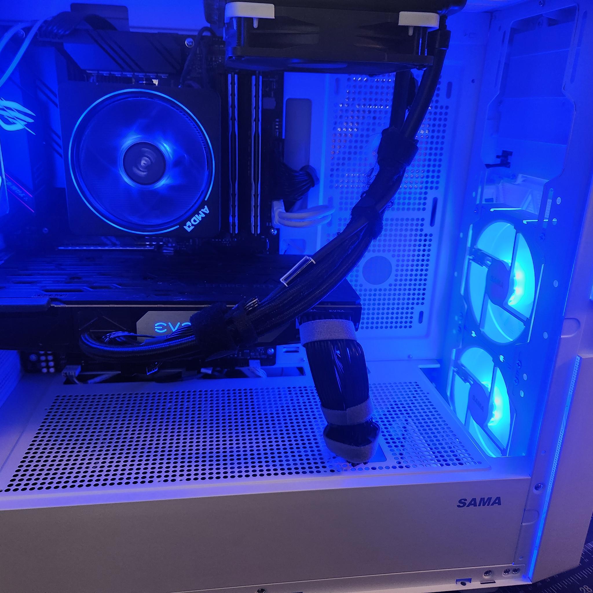 Asuka 02: BLUE THUNDER! Custom RTX GAMING and STREAMING PC!!!
