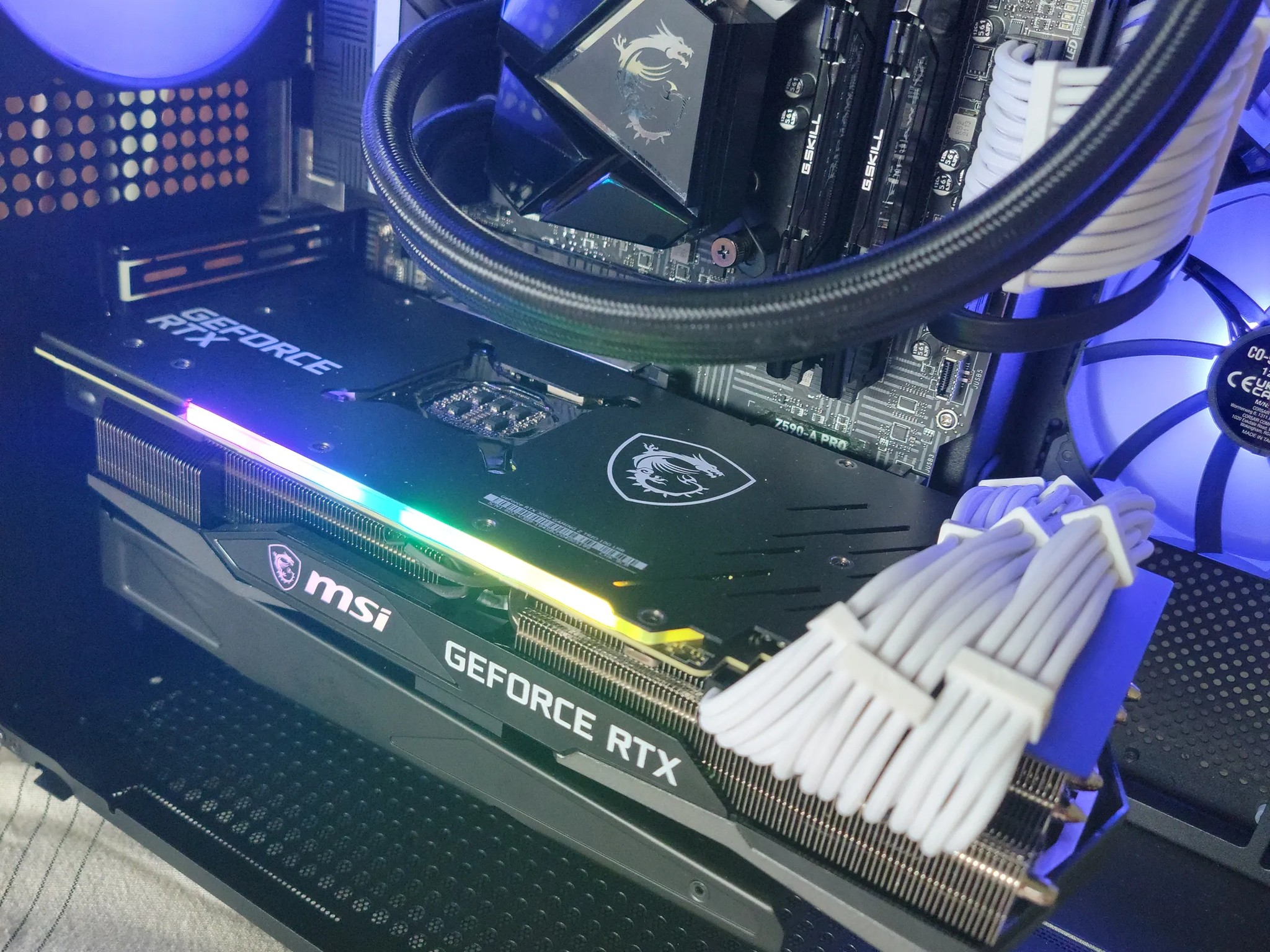 **MPG Machine** MSI Z590 i711700k 32GB DDR4 RAM MSI RTX3080 Gaming Z Trio 10G