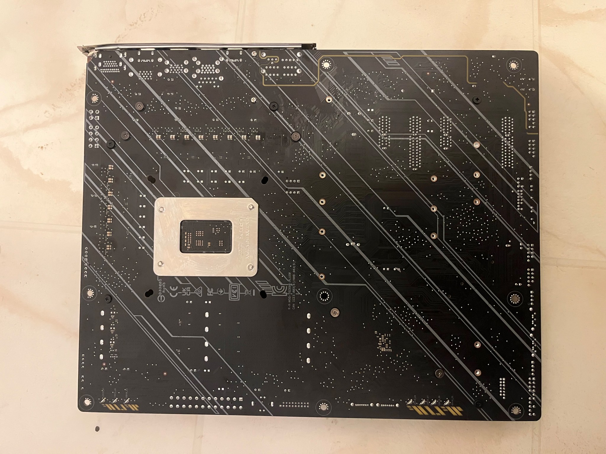 ASUS TUF Gaming Z690-Plus LGA 1700 ATX Motherboard(PCIe 5.0, DDR5, 4xNVMe SSD, Thunderbolt 4)