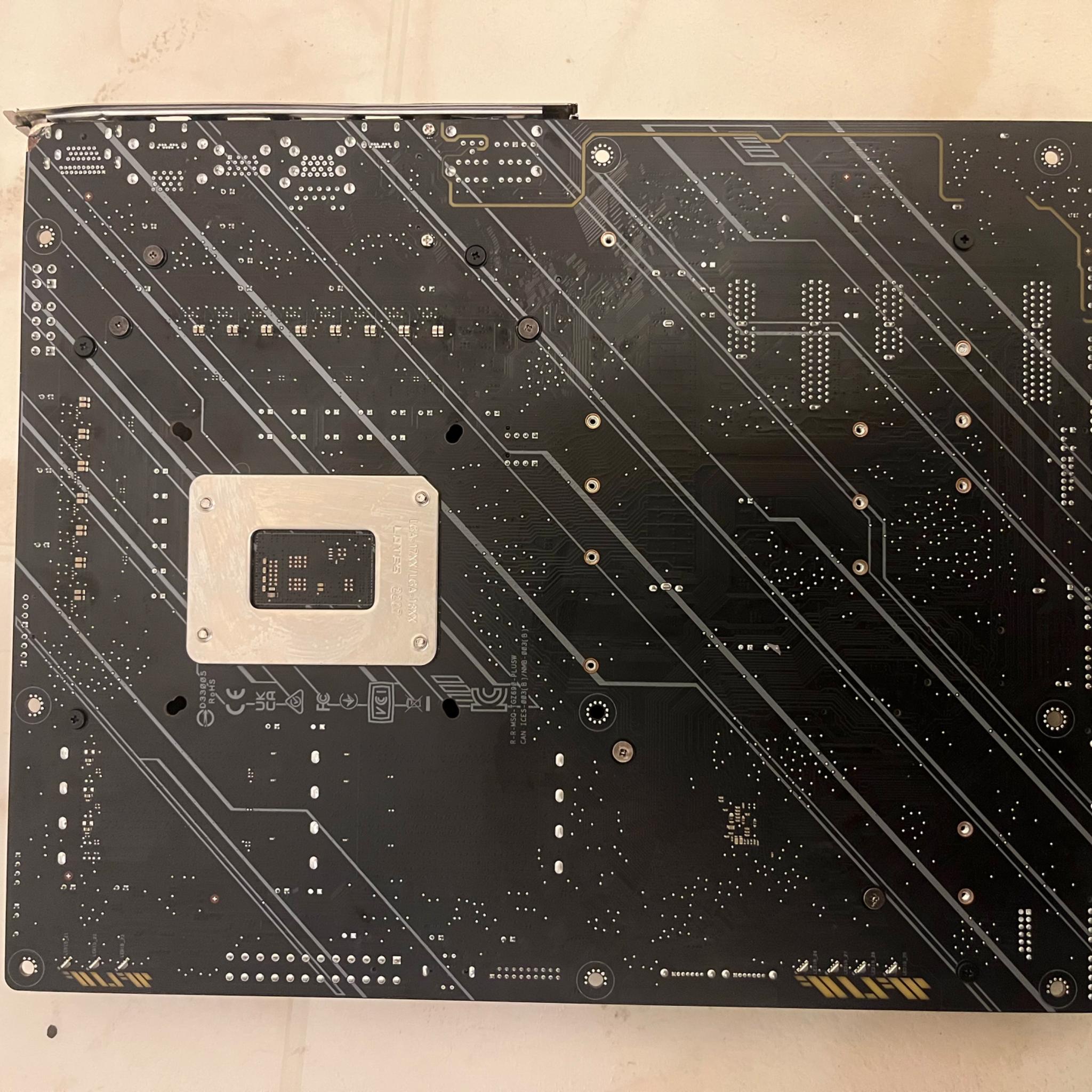 ASUS TUF Gaming Z690-Plus LGA 1700 ATX Motherboard(PCIe 5.0, DDR5, 4xNVMe SSD, Thunderbolt 4)