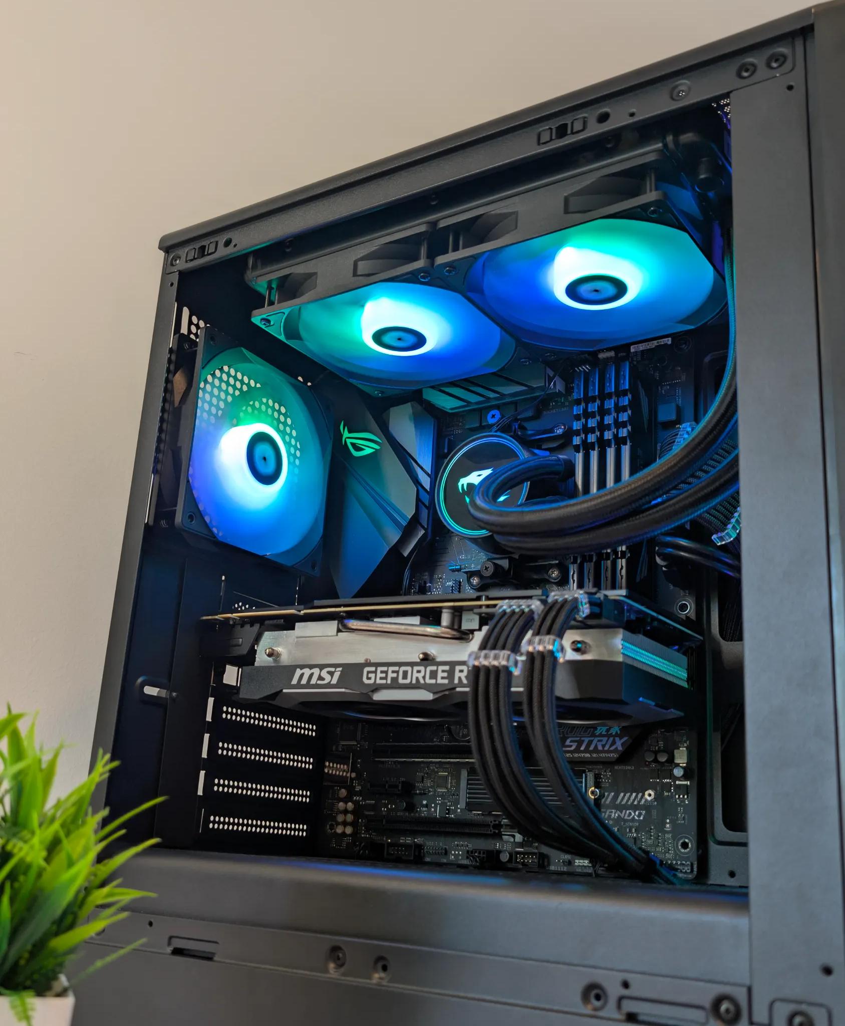 RYZEN 9 | 32GB RAM | RTX 2080 SUPER | WATERCOOLED | WOOD GRAIN | 1 TB SSD | PRODUCTIVITY & GAMING PC
