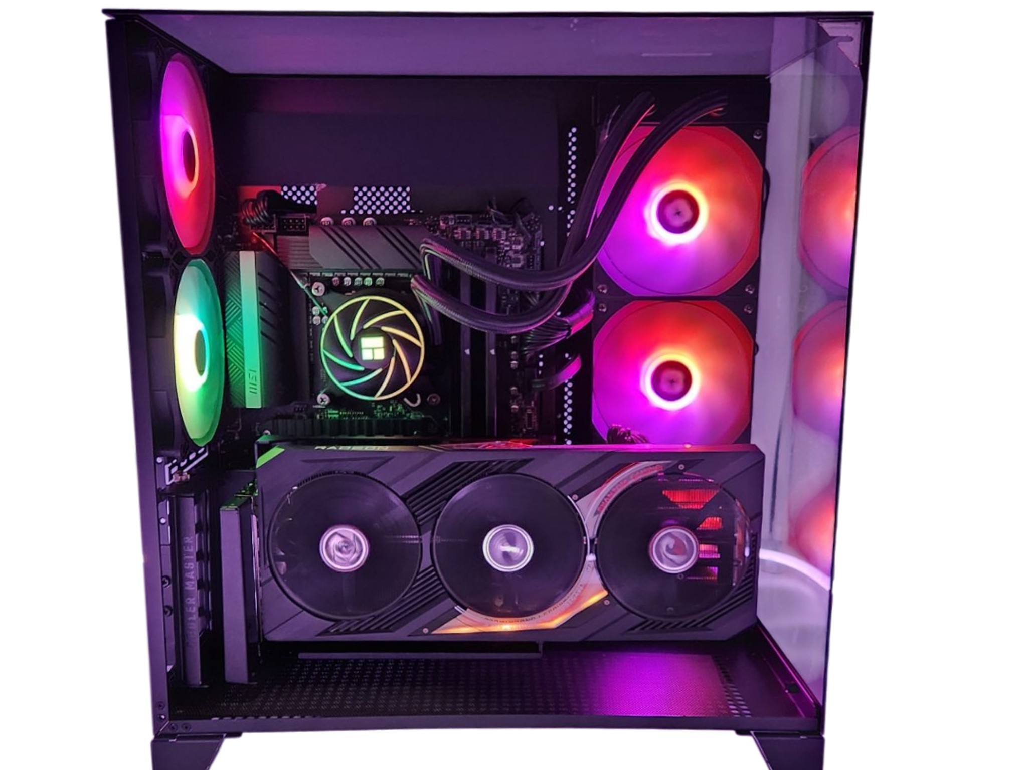 ✊️Revolution💣: RX 7900 XT | Intel 12700KF | 32GB DDR5 RAM | 2TB SSD | 5 RGB Fans | Black Gaming PC