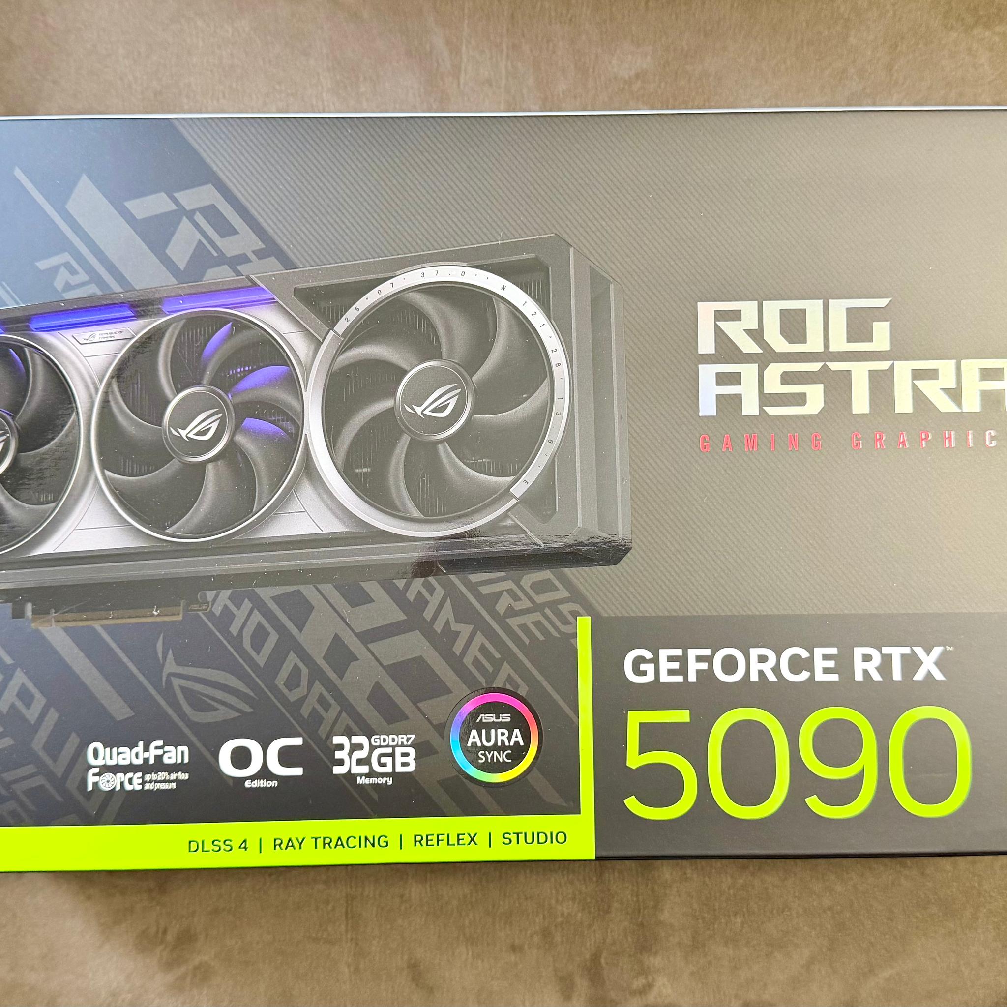 ASUS-ROG Astral NVIDIA GeForce RTX 5090 32GB GDDR7 PCI Express 5.0 Graphics Card