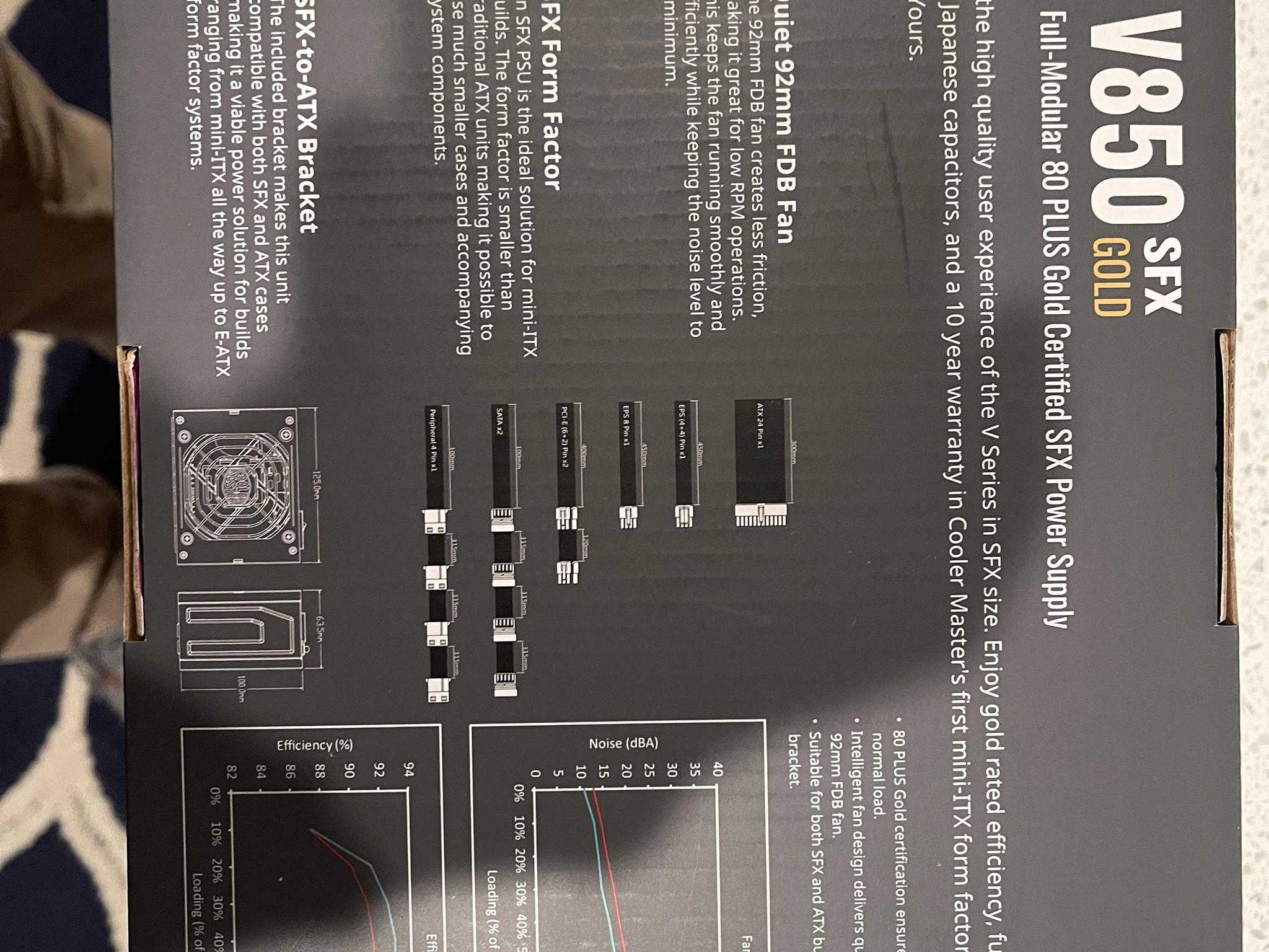 Cooler Master v850 SFX gold