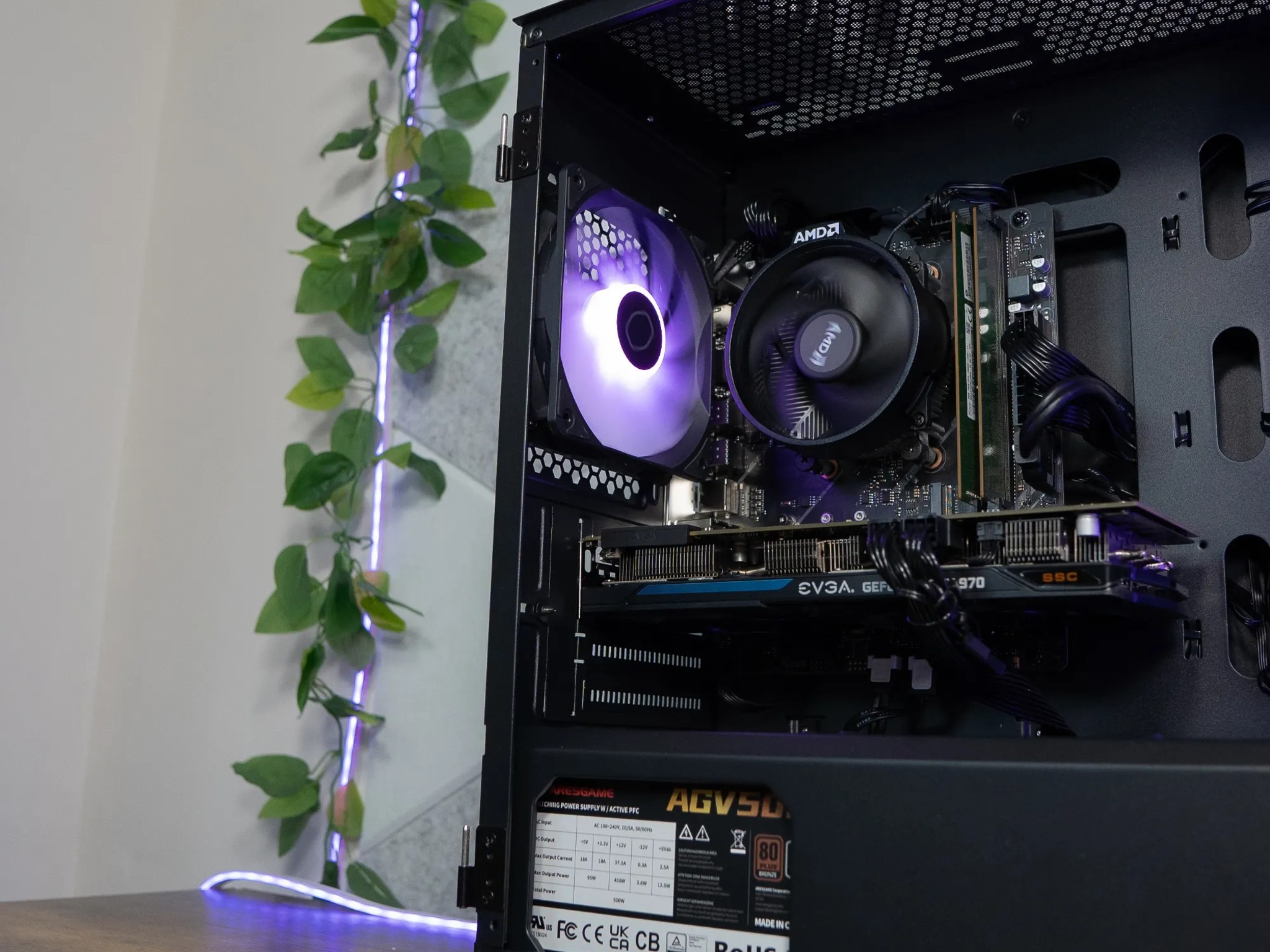🔮🔮 BUDGET - BO6 Ready GAMING PC | EVGA GTX 970 OC | RYZEN 5 1600 | 16GB DDR4 RAM | 1.24TB |