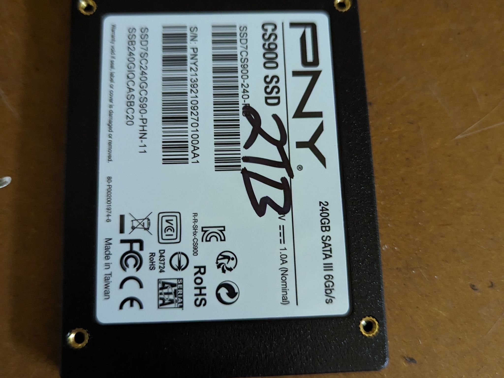 2 SSD's