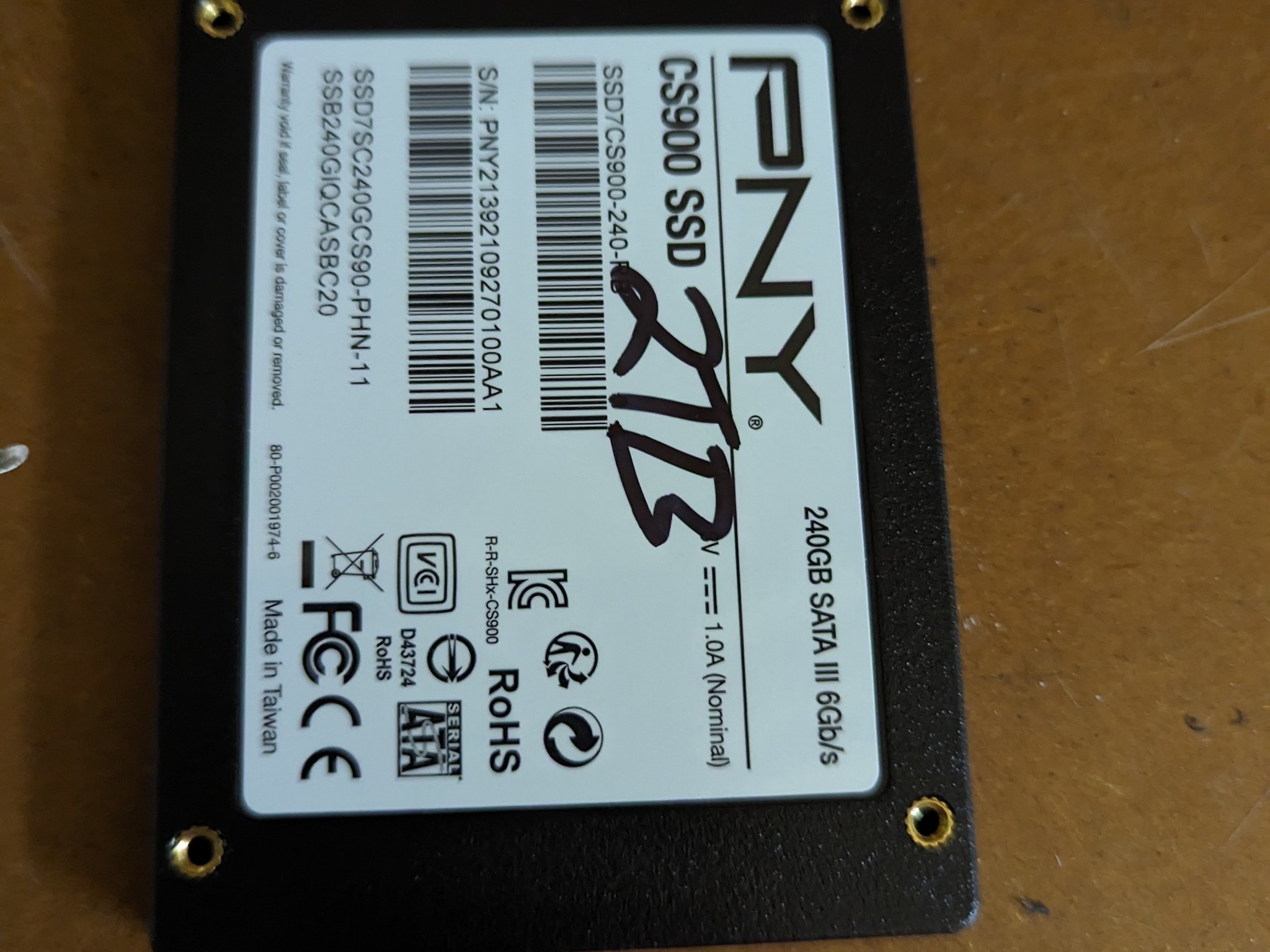 2 SSD's