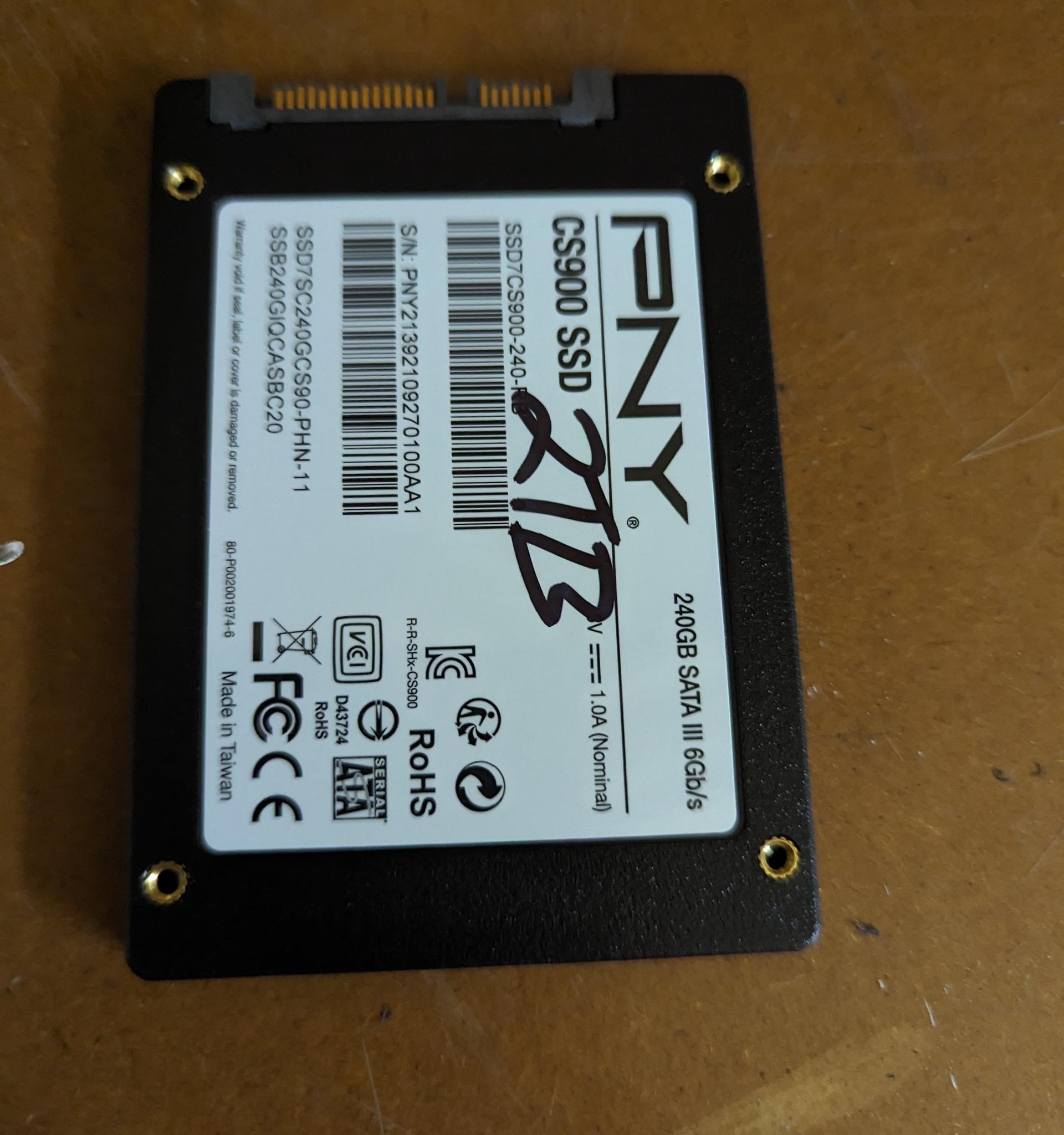 2 SSD's