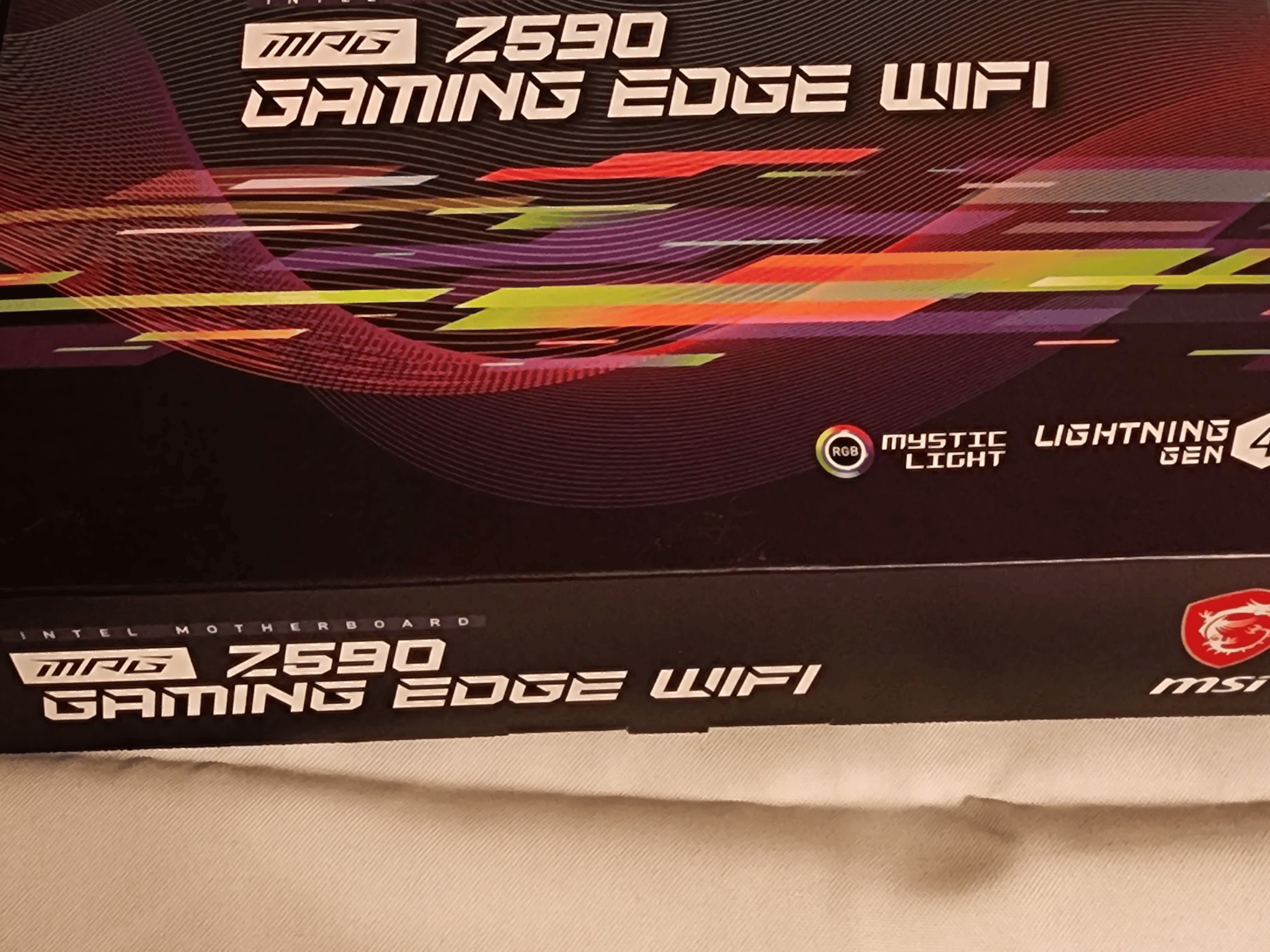 MSI z590 Gaming edge wifi Motherboard