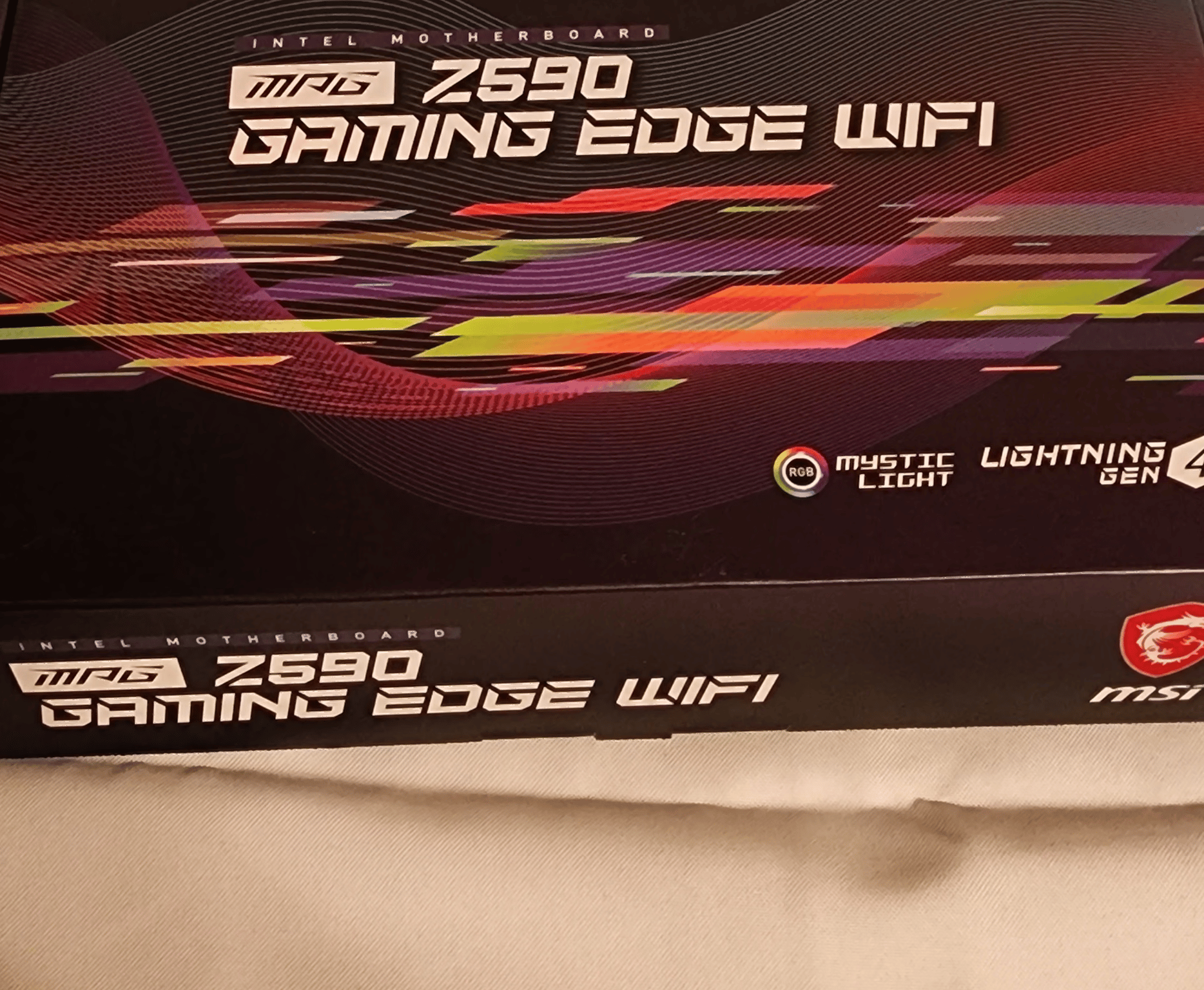 MSI z590 Gaming edge wifi Motherboard