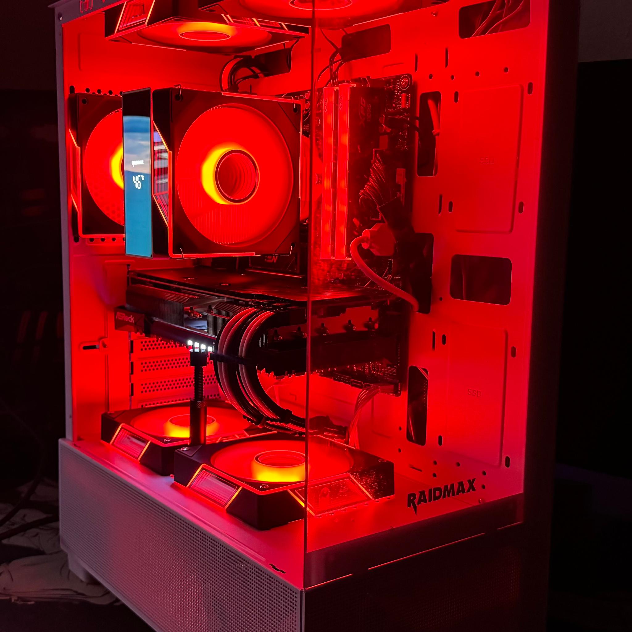Gaming PC / content creation | AMD Radeon RX 7700 XT| Ryzen 7 | 32GB RAM | WINDOWS 11 Home | WiFi an