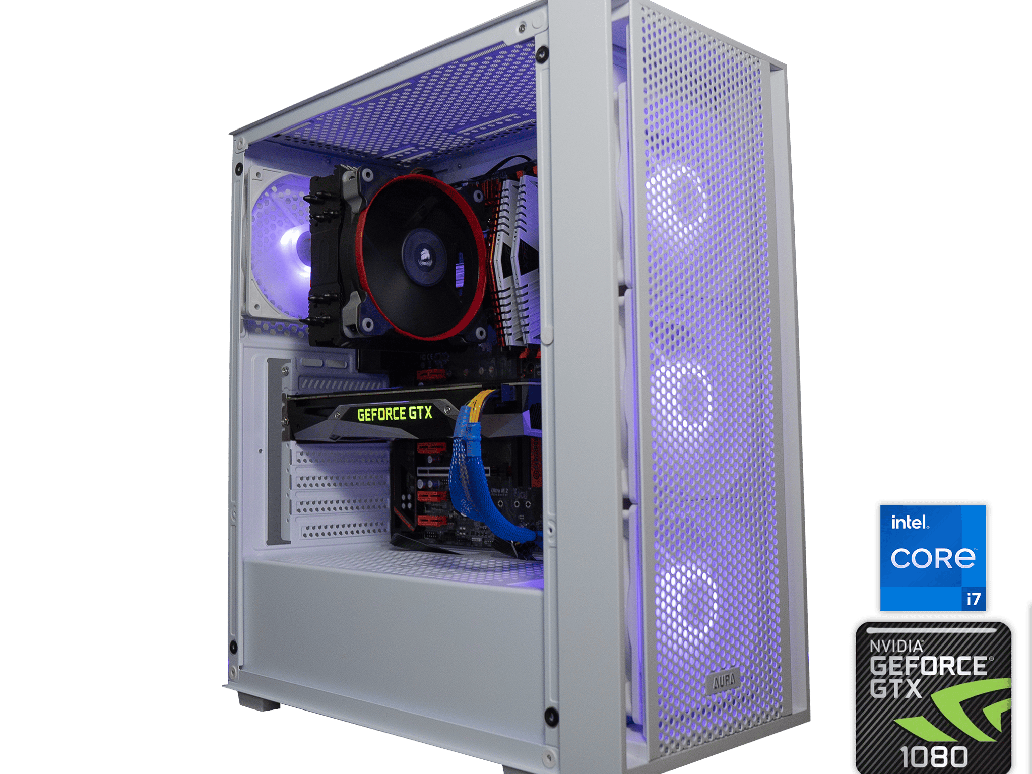 🔮🪄 BUDGET - BO6 Ready GAMING PC | NVIDIA GTX 1080 8GB FE | INTEL i7 7700 | 16GB DDR4 RAM | 1.24TB |