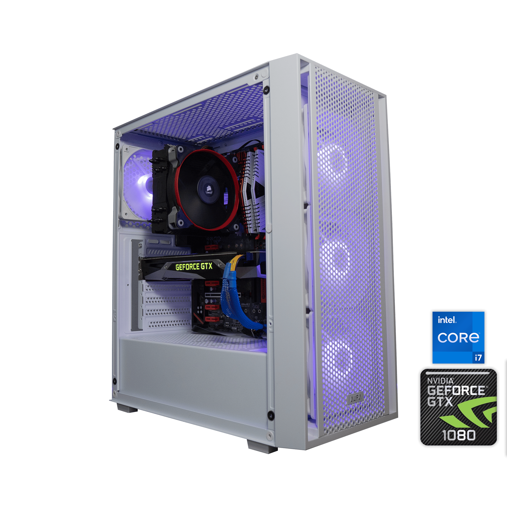 🔮🪄 BUDGET - BO6 Ready GAMING PC | NVIDIA GTX 1080 8GB FE | INTEL i7 7700 | 16GB DDR4 RAM | 1.24TB |