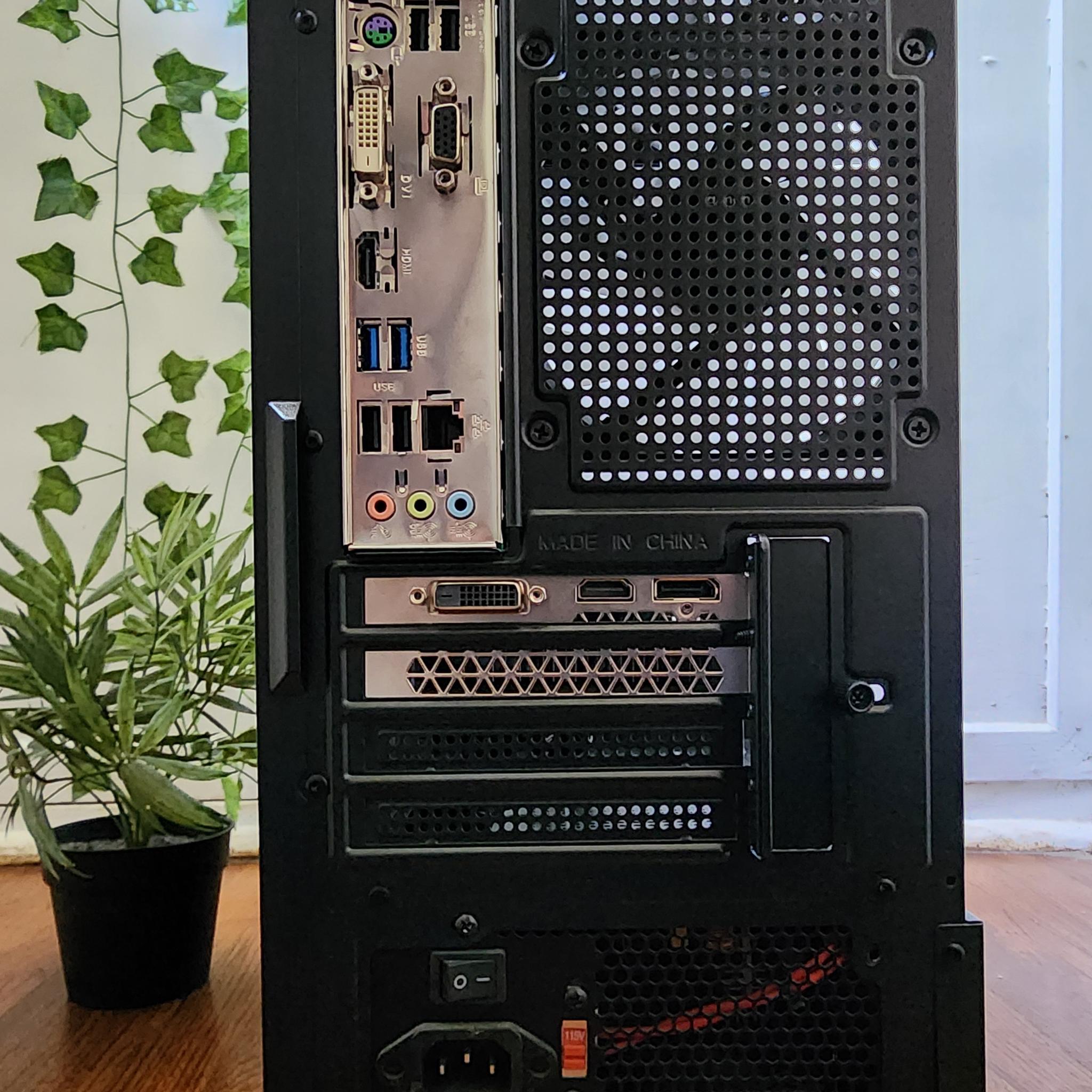 Gaming PC GTX 1660Ti | Intel Core i5 | 16GB RAM | 256GB SSD - DV-PCs Starter+