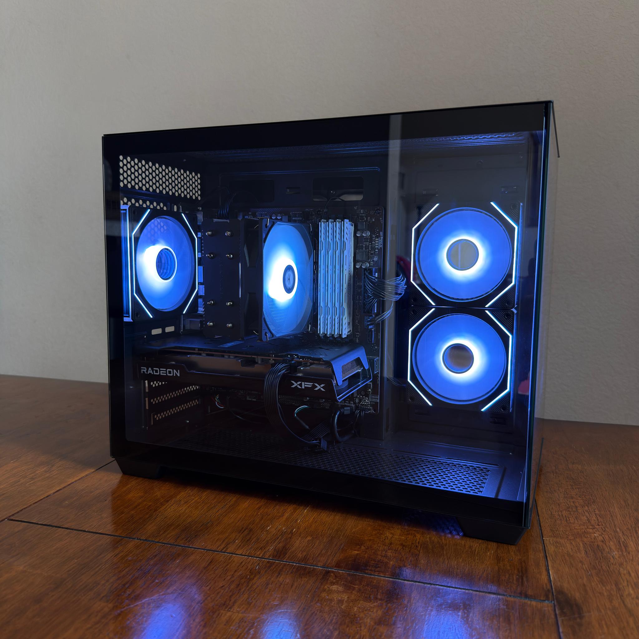 Budget Gaming PC | RX 7600 | Ryzen 2600X | 16GB Ram | 500GB NVME + 1TB HDD | WiFi and BT |Windows 11