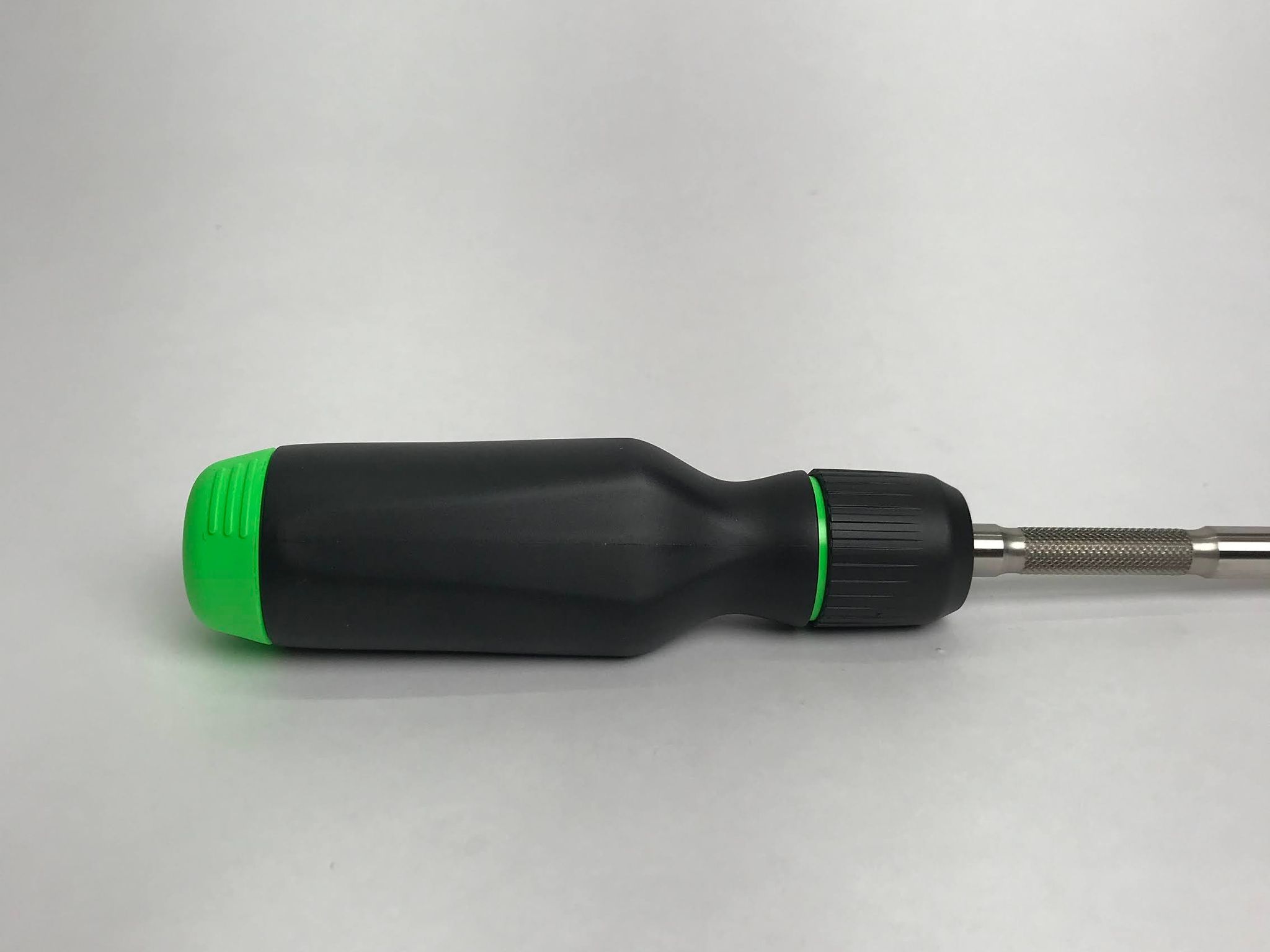 LTT Screwdriver With Bits - Black W/ Green Accents - No Box. Linus Tech Tips